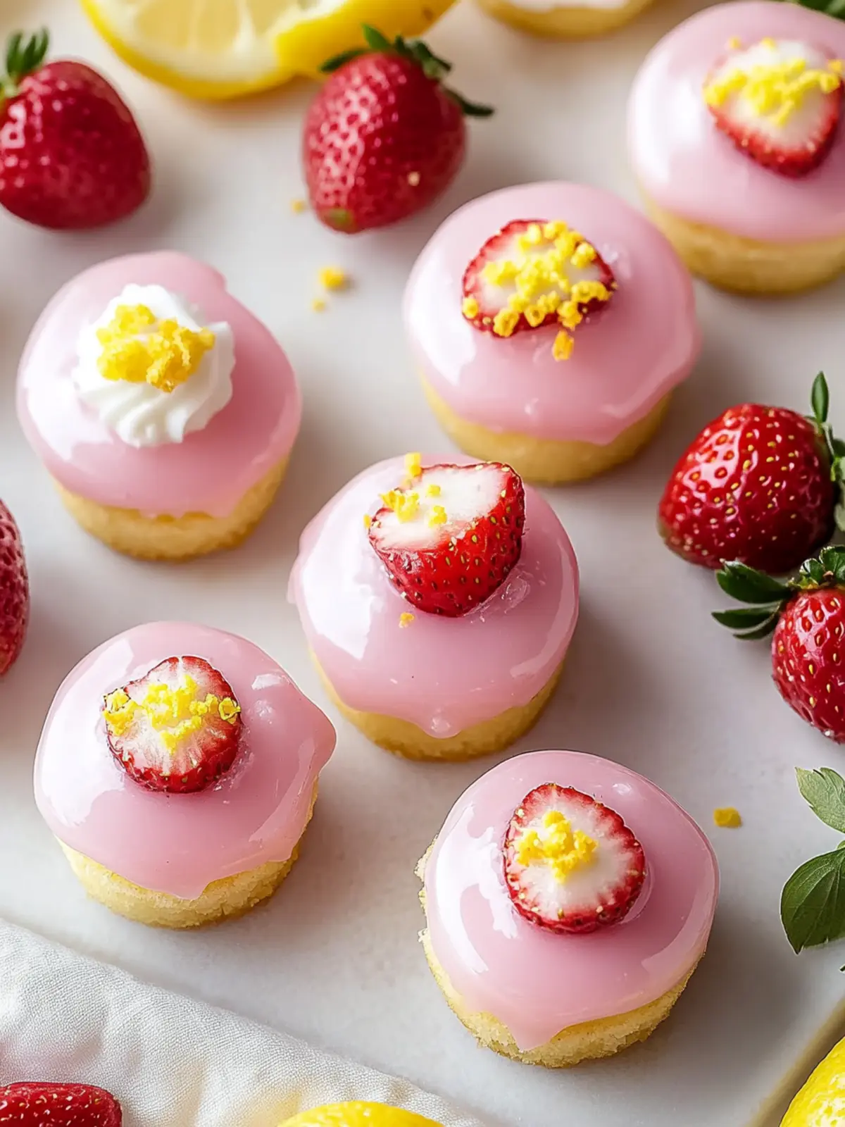 Sweetly Tangy Strawberry Lemonade Cake Bites for Summer Fun 4 Sweetly Tangy Strawberry Lemonade Cake Bites