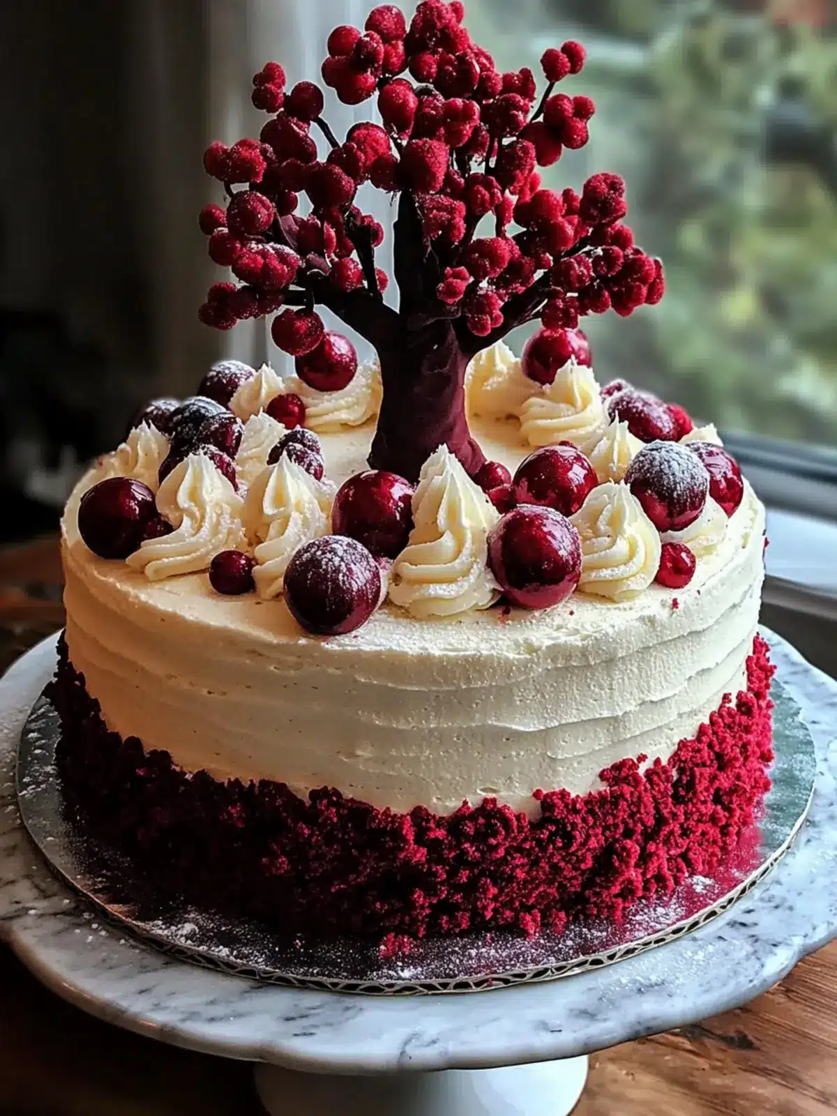 Delicious Red Velvet Tree Cake That Steals the Show 4 Red Velvet Tree Cake