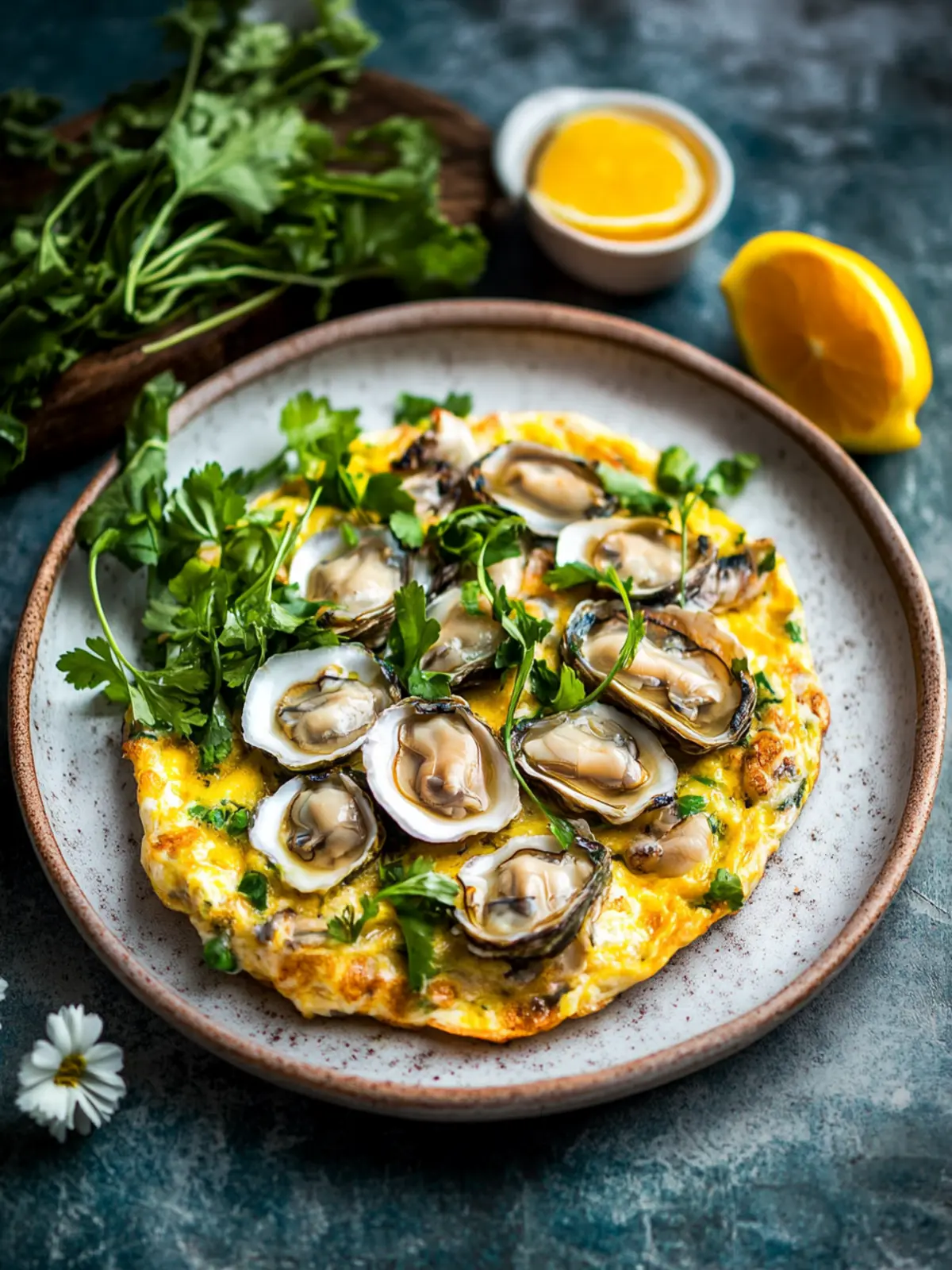 Savory Oyster Omelet Recipe with Fresh Coriander Bliss 4 Oyster Omelet Recipe