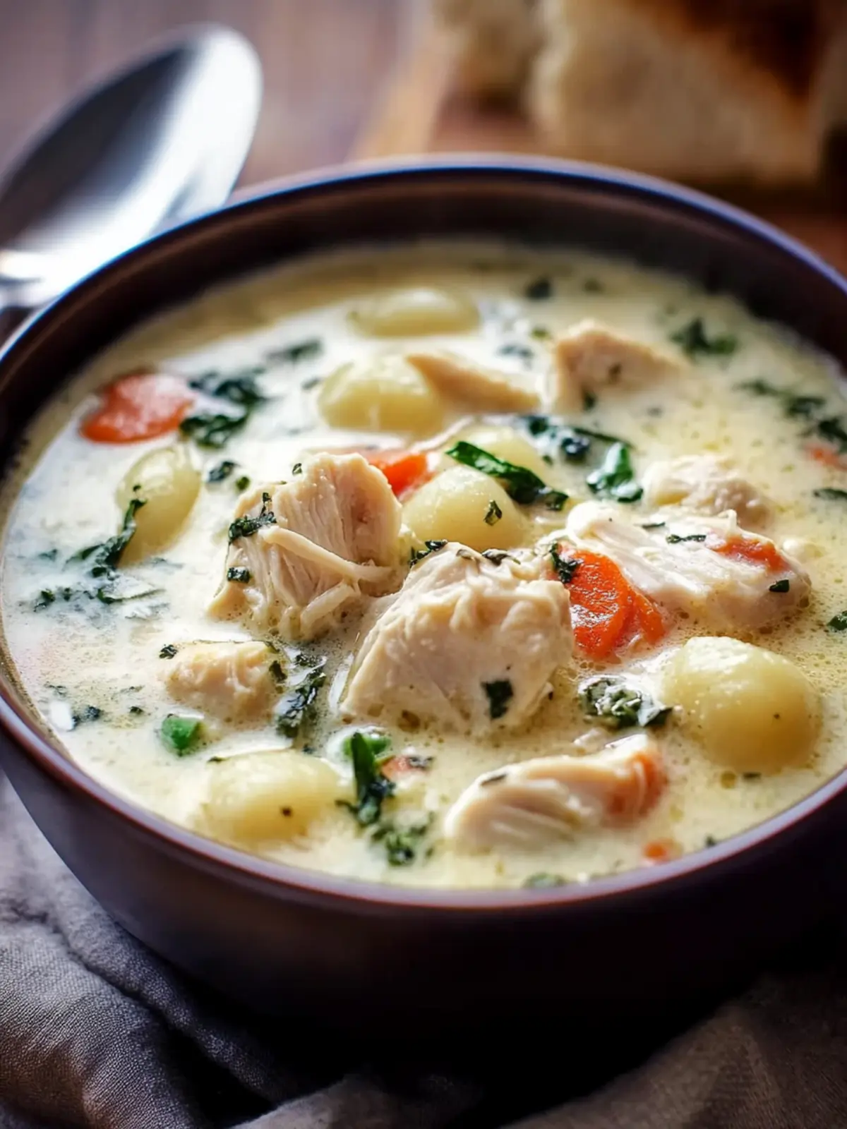 Velvety Olive Garden Chicken Gnocchi Soup for Cozy Nights 2 Olive Garden Chicken Gnocchi Soup