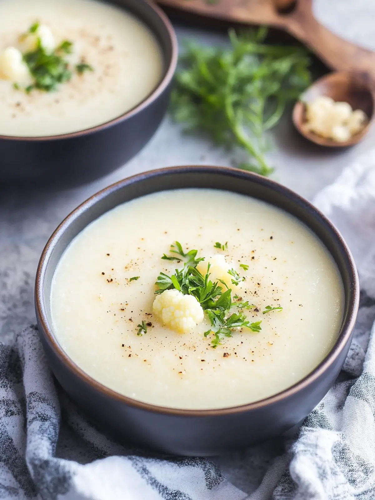 Creamy Cauliflower Soup: Comfort in Every Warm Bowl 4 Creamy Cauliflower Soup