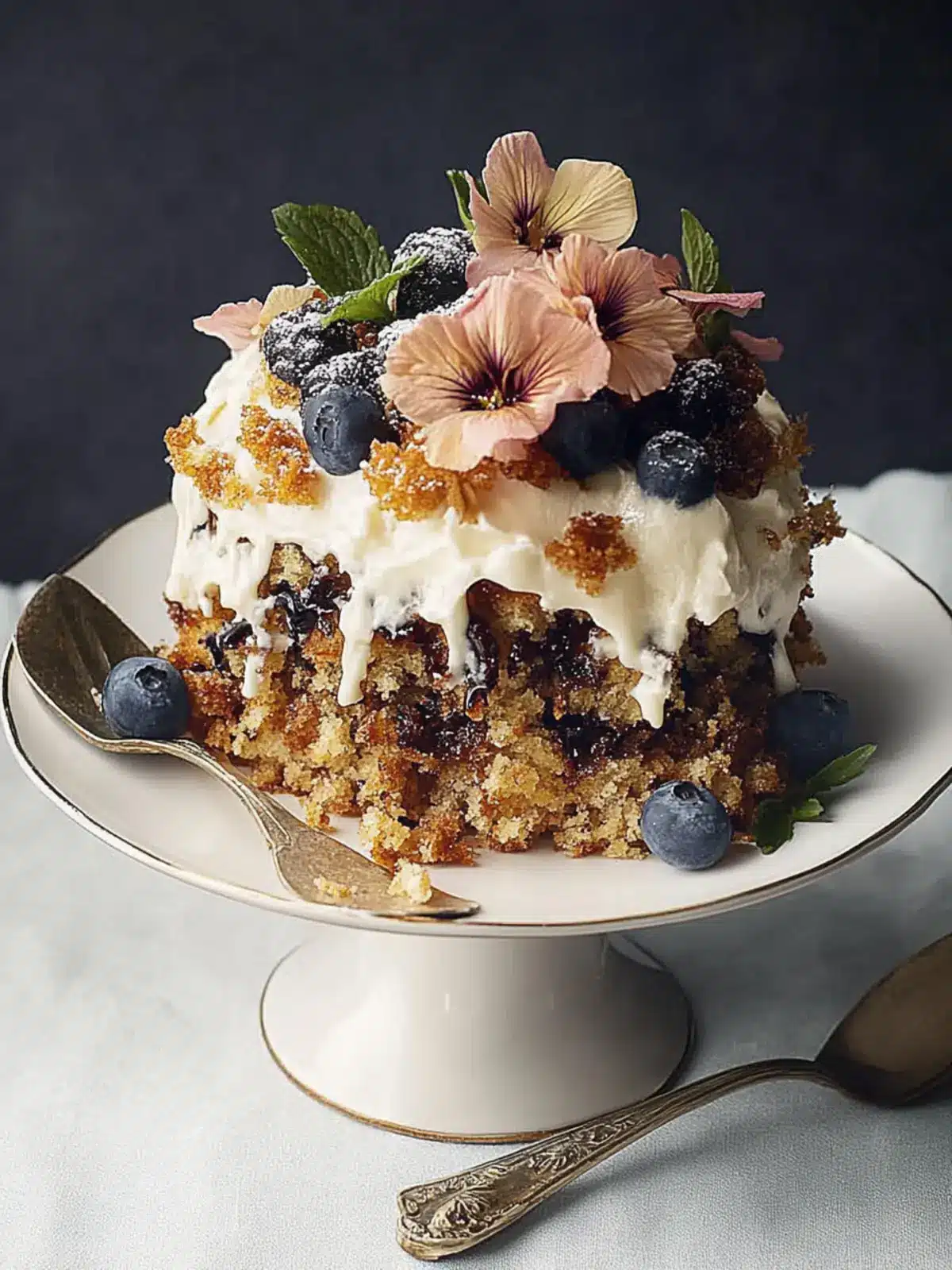 Decadent Queen Elizabeth Cake with Chewy Coconut Topping 3 Queen Elizabeth Cake