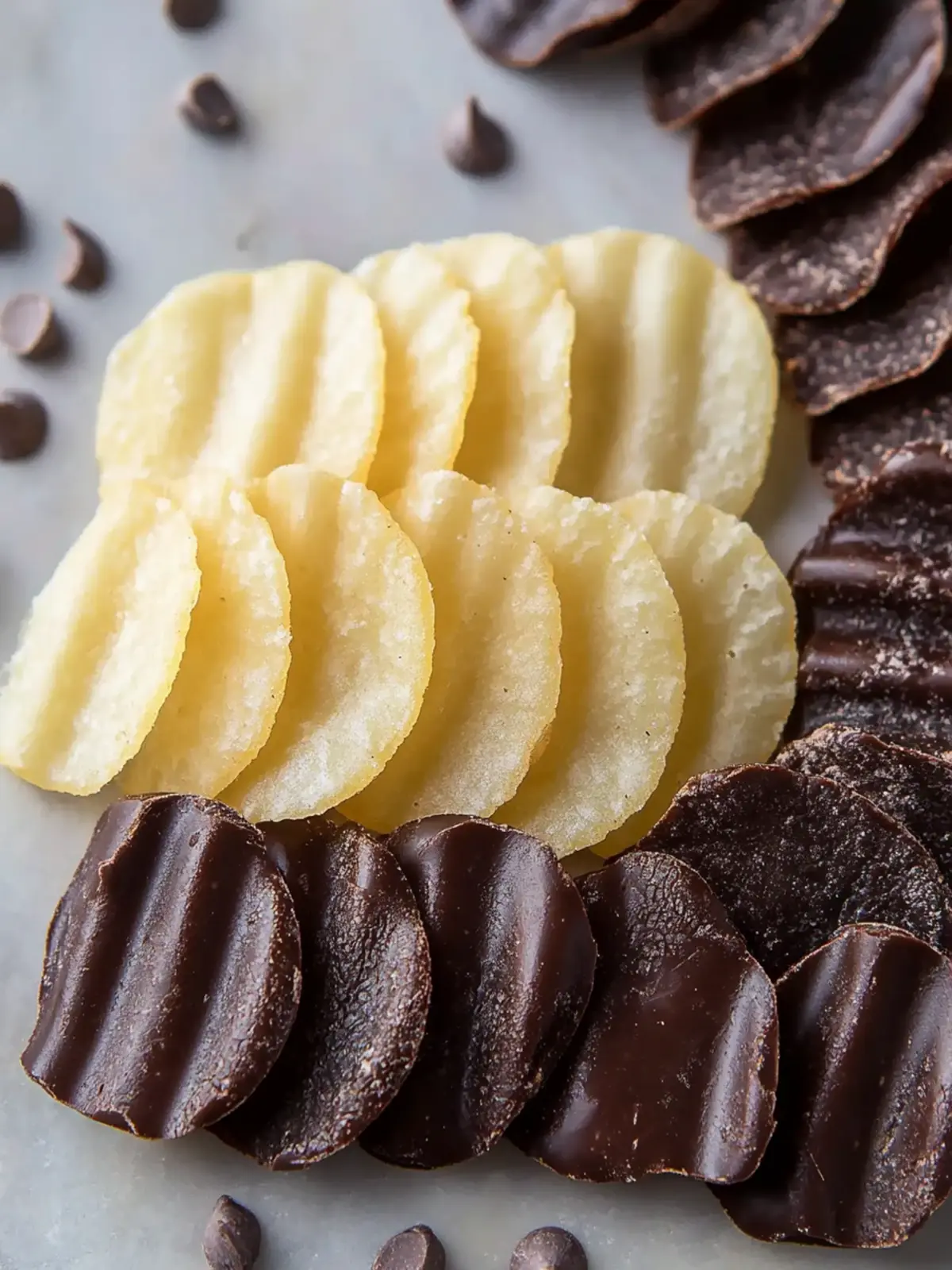 Chocolate Covered Potato Chips: Sweet, Salty Heaven Awaits 2 Chocolate Covered Potato Chips