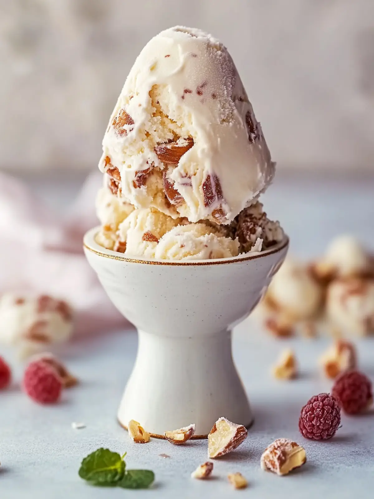 Creamy Nougat Ice Cream: No-Churn Bliss You Can Customize! 4 Nougat Ice Cream