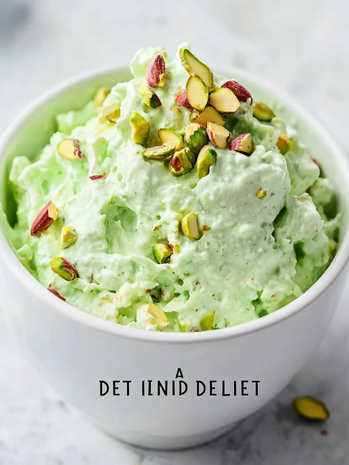 Pistachio Delight: The Creamy Salad Your Guests Will Love 4 Pistachio Delight (aka Watergate Salad)