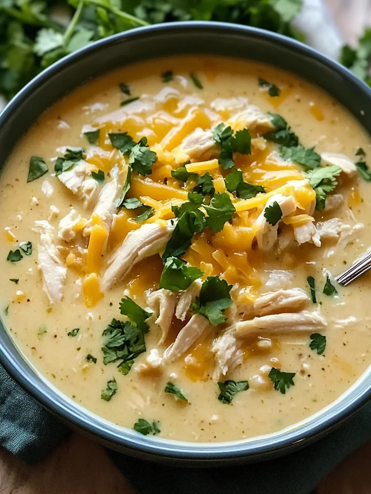 Crockpot Healthy White Chicken Chili to Warm Your Soul 3 Crockpot Healthy White Chicken Chili
