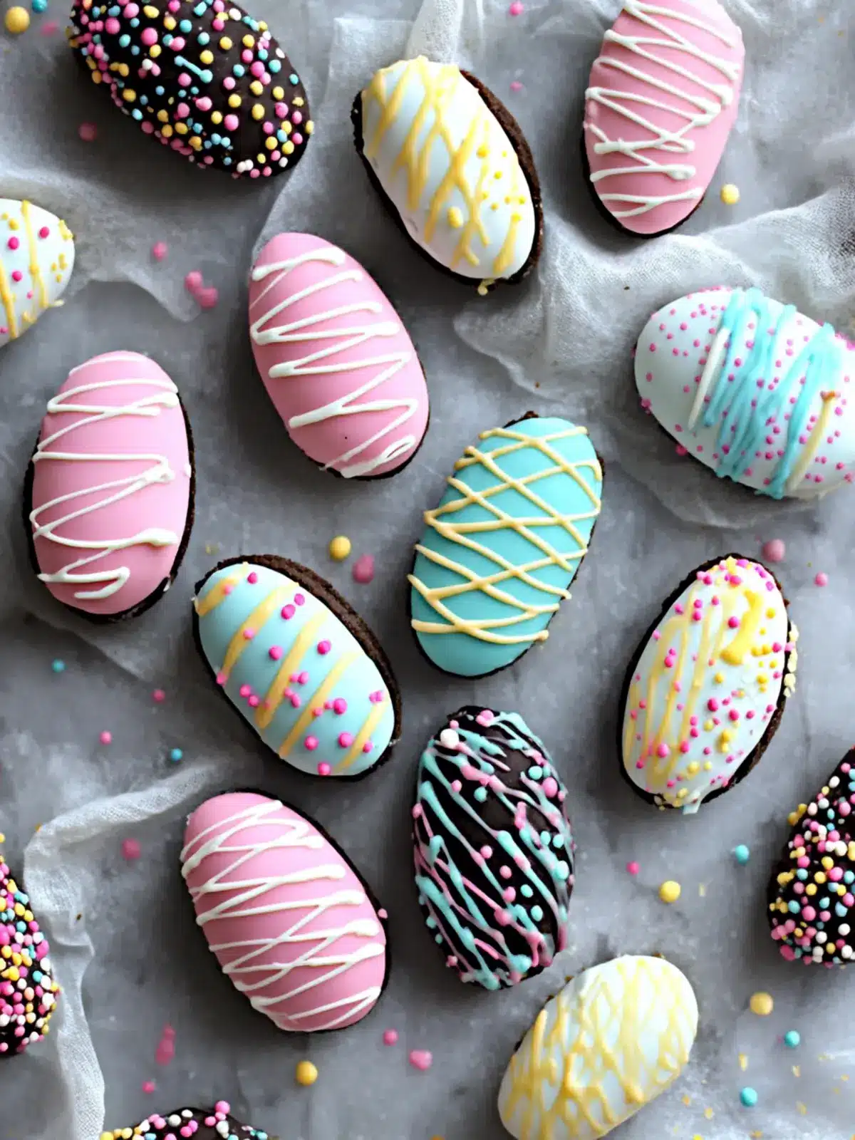 Milano Cookie Easter Eggs: Fun No-Bake Treats for Everyone 3 Milano Cookie Easter Eggs