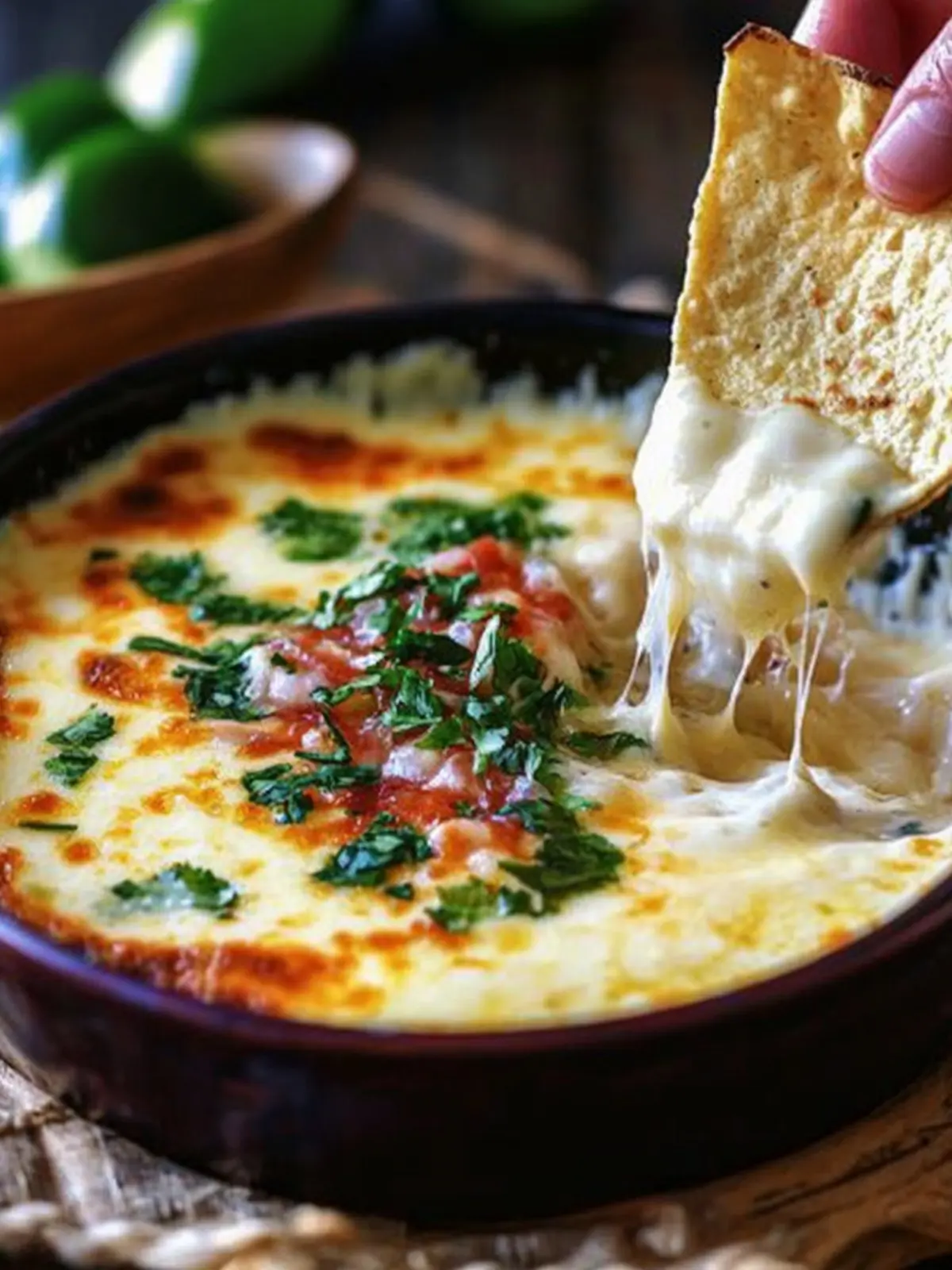 Gooey Queso Fundido Dip with Goat Cheese in 10 Minutes 2 Queso Fundido Dip