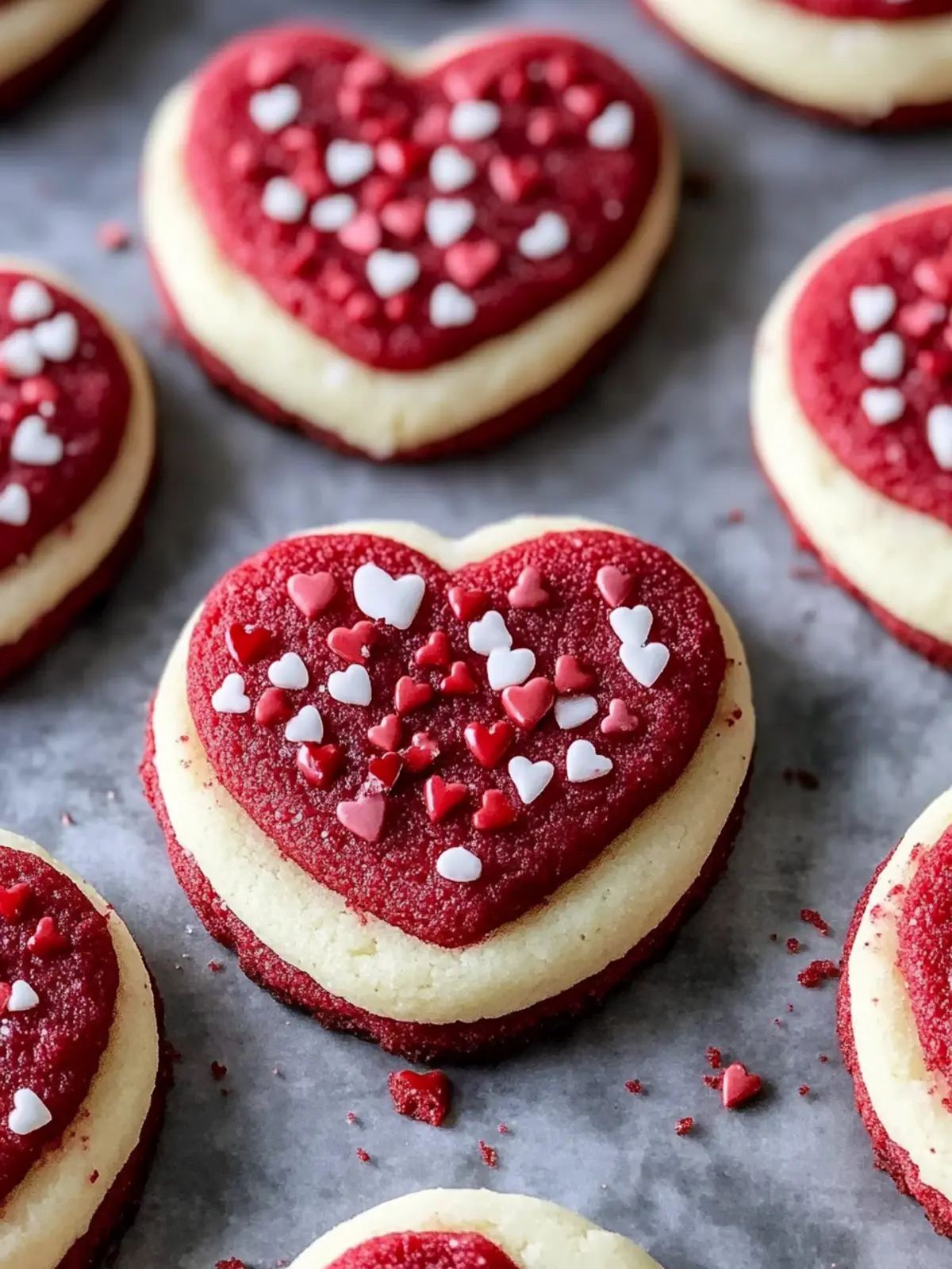 Red Velvet Sugar Cookies: Perfect Valentine s Day Dessert Recipe 2 Red Velvet Sugar Cookies Valentine s Day Dessert
