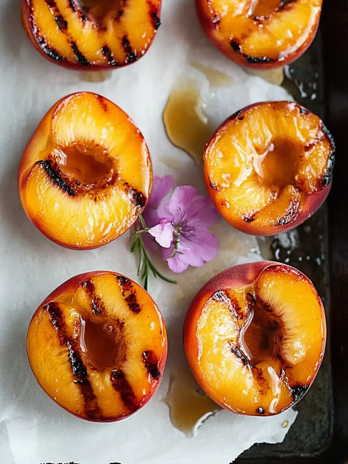 Grilled Peaches With Honey and Yogurt Summer's Sweetest Treat 2 Grilled Peaches With Honey and Yogurt