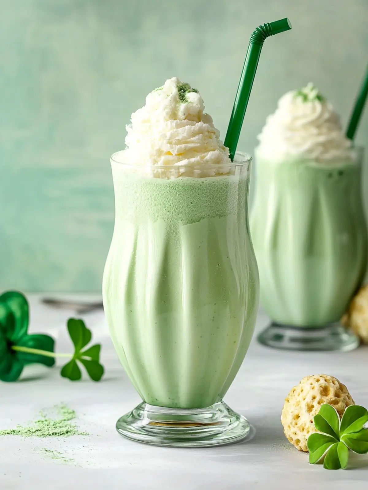 Revamp Your Shamrock Shake: Healthy, Minty, & Creamy Delight 2 Shamrock Shake