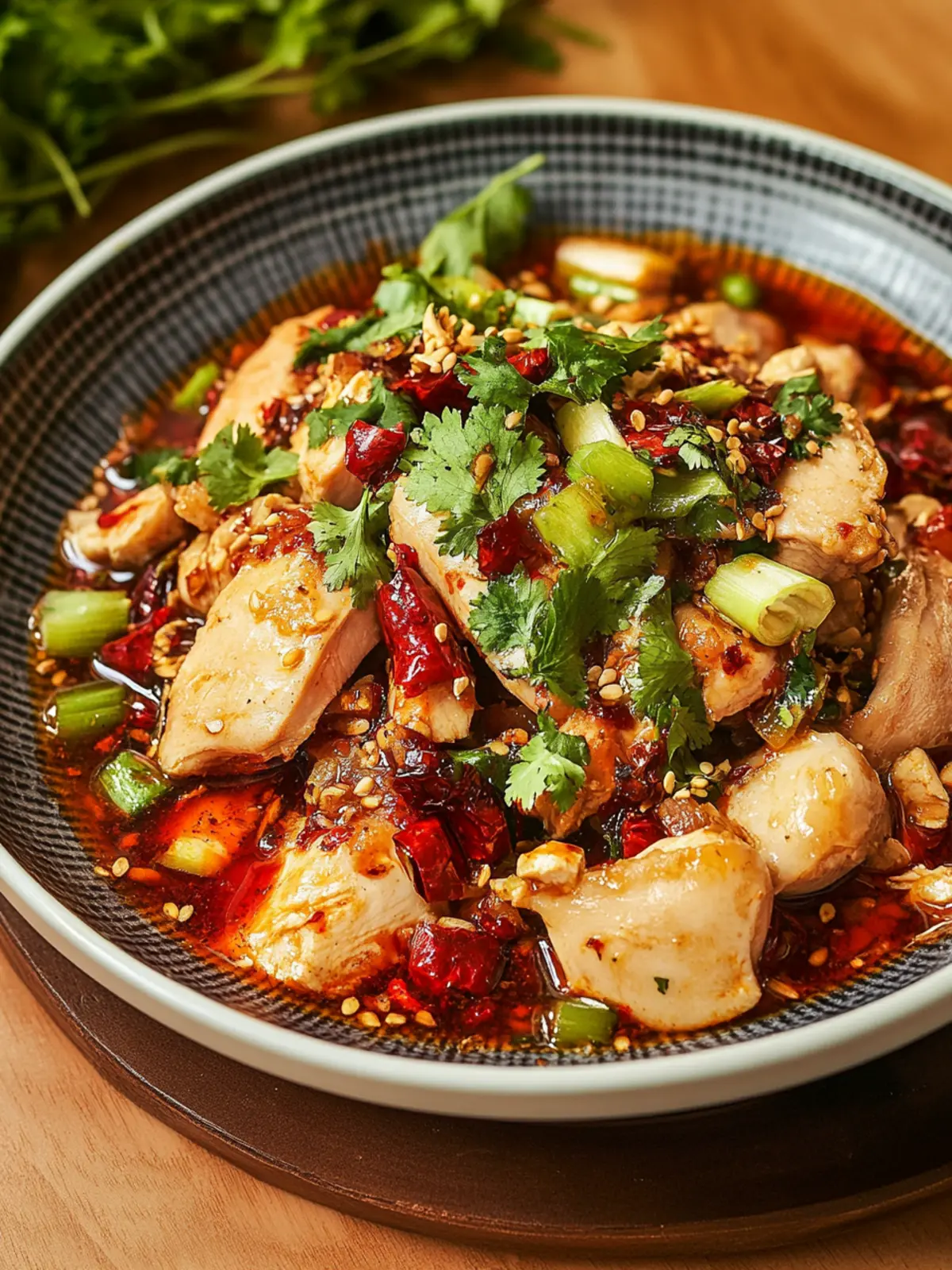 Sichuan Mouthwatering Saliva Chicken to Wow Your Taste Buds 2 Sichuan Mouthwatering Saliva Chicken (Kou Shui Ji)