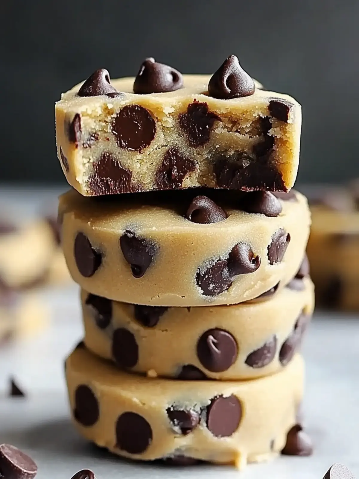 Decadent Chocolate Chip Cookie Dough Cups You ll Love 4 Chocolate Chip Cookie Dough