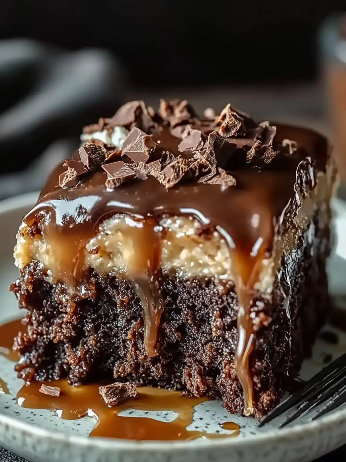Irresistible Chocolate Caramel Dump Cake You Can t Resist 3 Chocolate Caramel Dump Cake