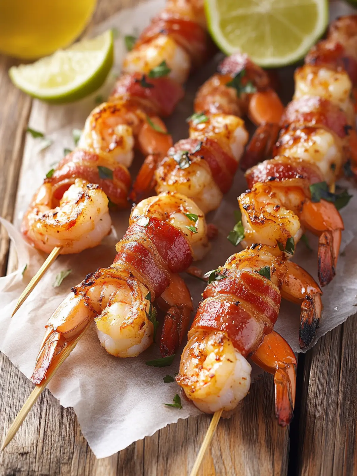 Bacon Wrapped Shrimp Appetizer: A Flavor-Packed Delight! 3 Bacon Wrapped Shrimp Appetizer