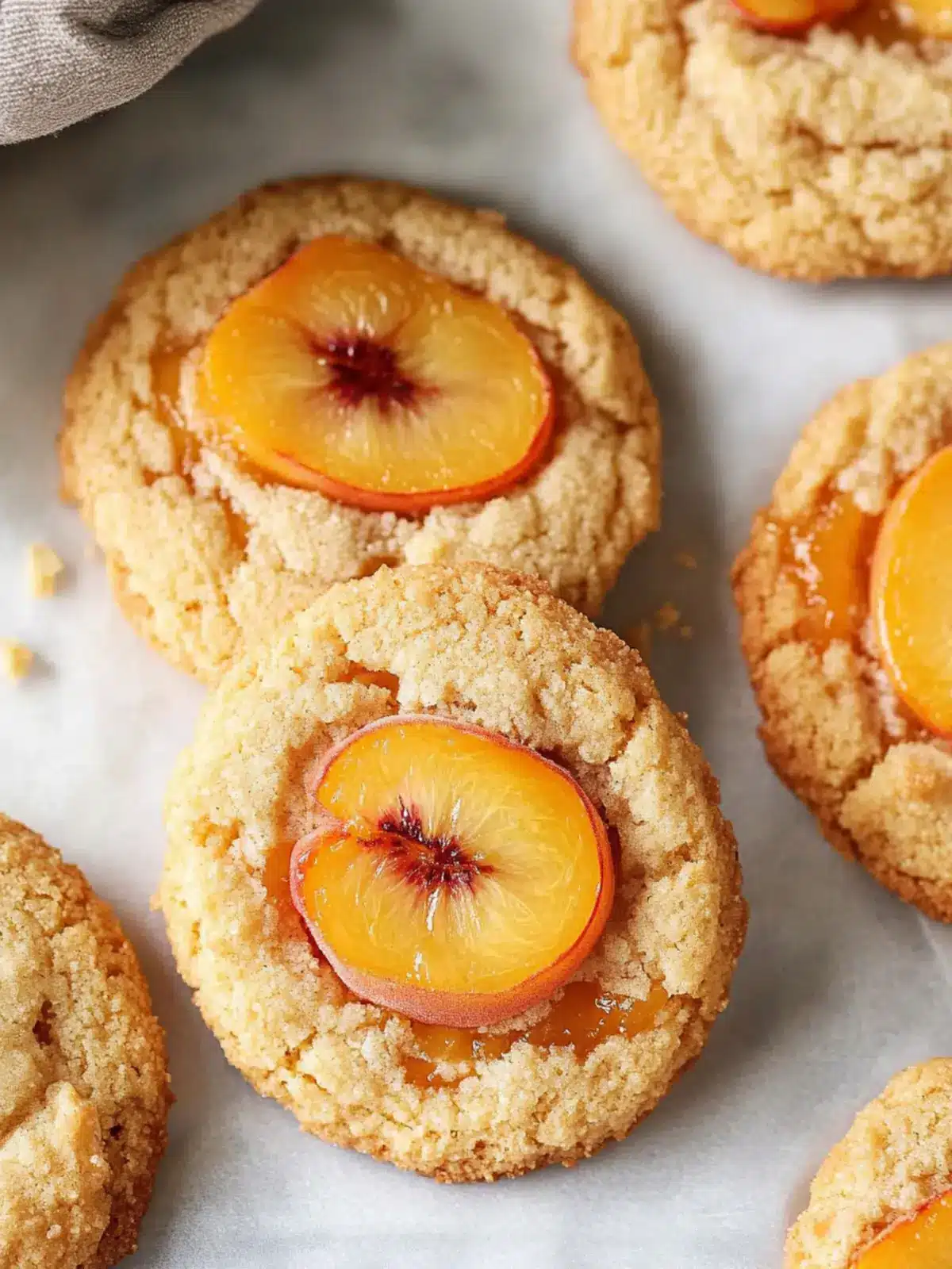 Peach Upside-Down Cookies That Will Steal Your Heart 4 Peach Upside-Down Cookies