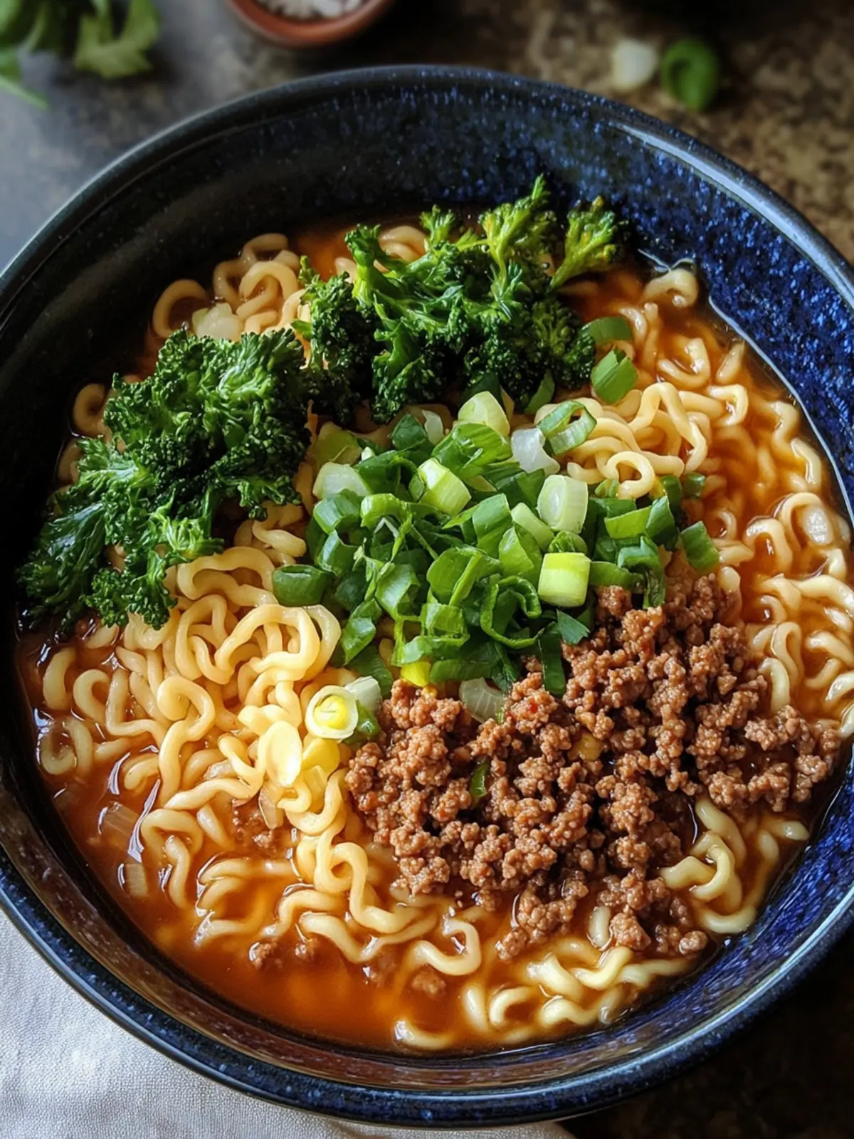 Korean Style Ground Beef Ramen: Quick Comfort for Busy Nights 3 Korean Style Ground Beef Ramen