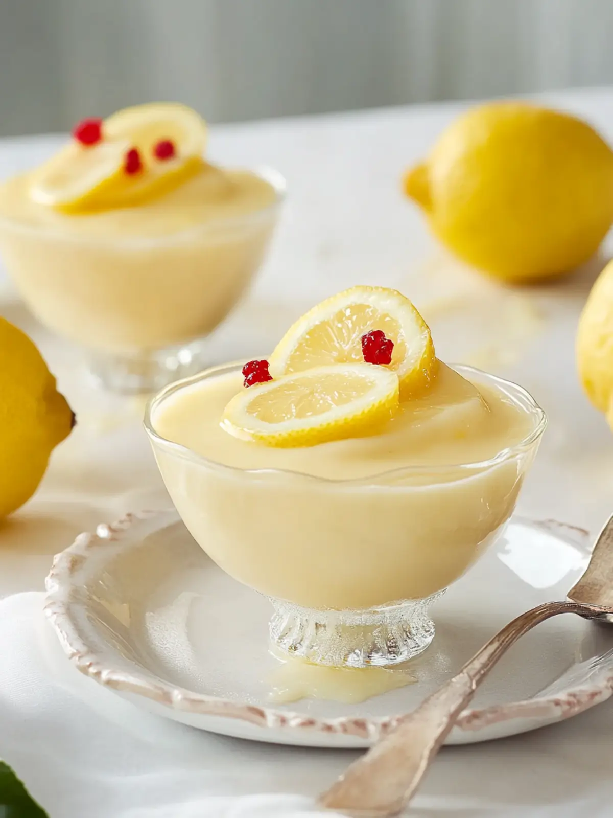 Creamy Lemon Posset: Easy No-Bake Dessert You'll Love 2 Lemon Posset