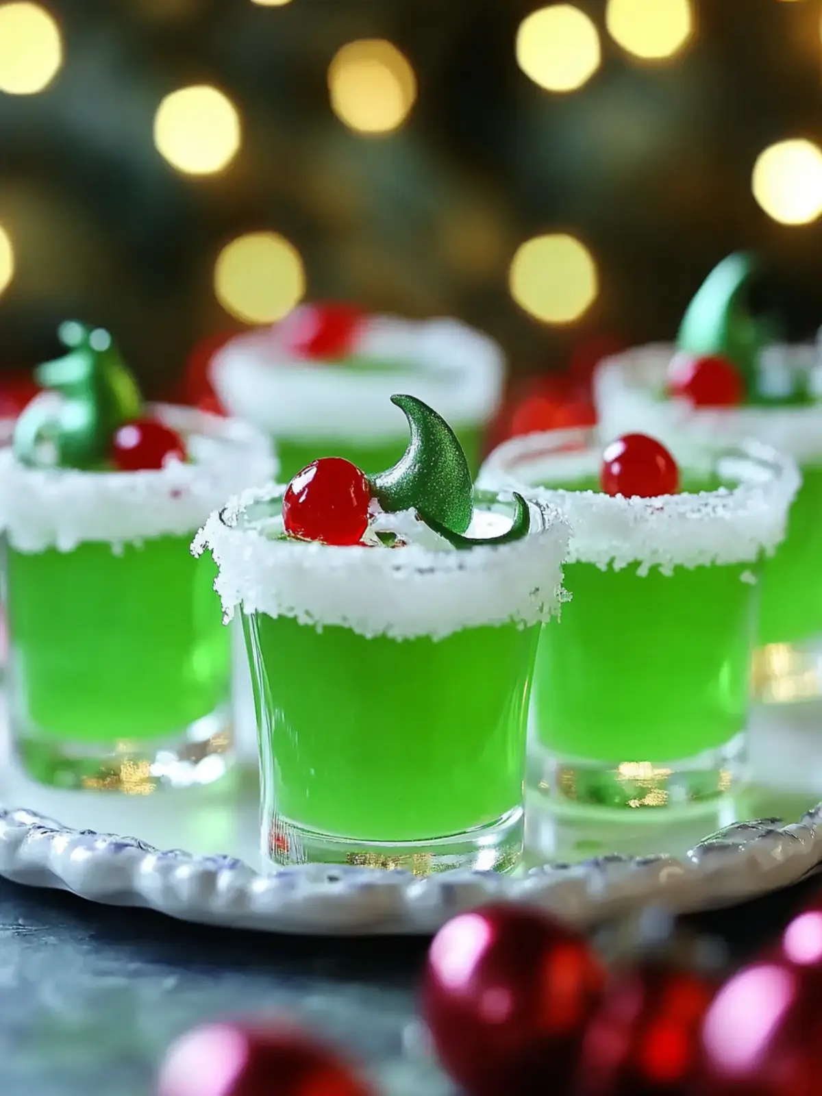 Delicious Grinch Jello Shots: A Fun Holiday Twist! 4 Grinch Jello Shots