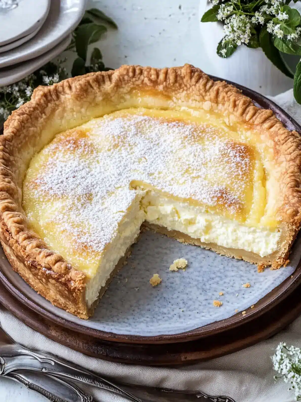 Sweet Italian Ricotta Pie: A Heavenly Holiday Treat 2 Sweet Italian Ricotta Pie