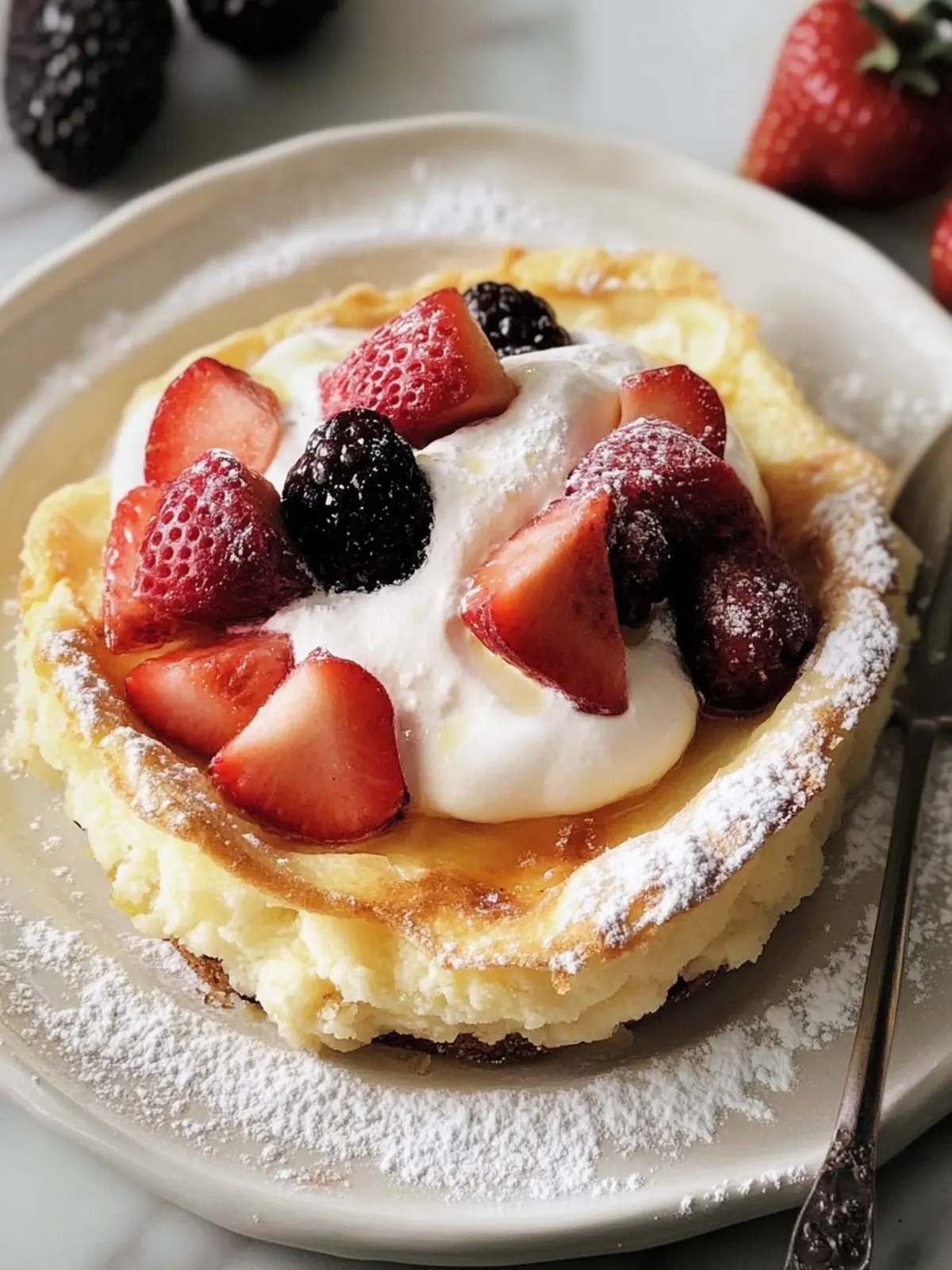 Fluffy Fruited Dutch Baby: Brunch Bliss in Every Bite 4 Fruited Dutch Baby