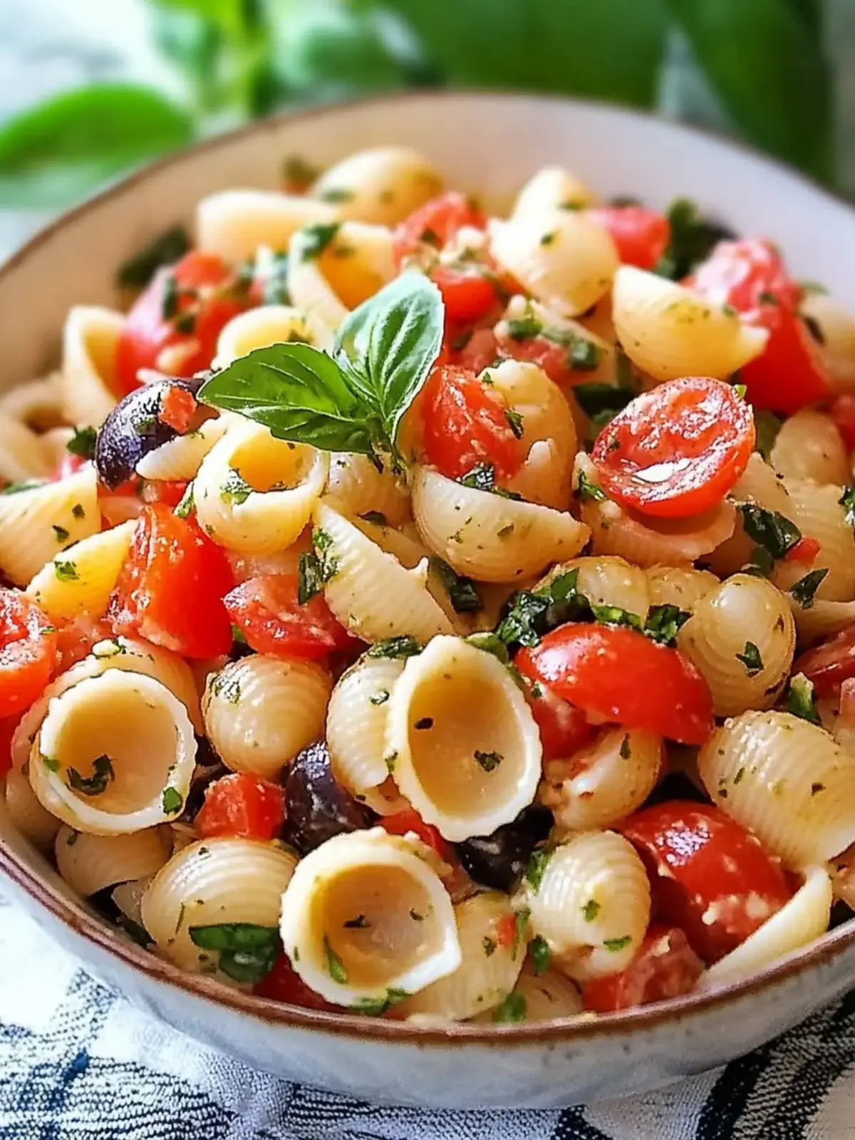 Delicious Italian Shell Pasta Salad: Customize Your Perfect Bowl 2 Italian Shell Pasta Salad