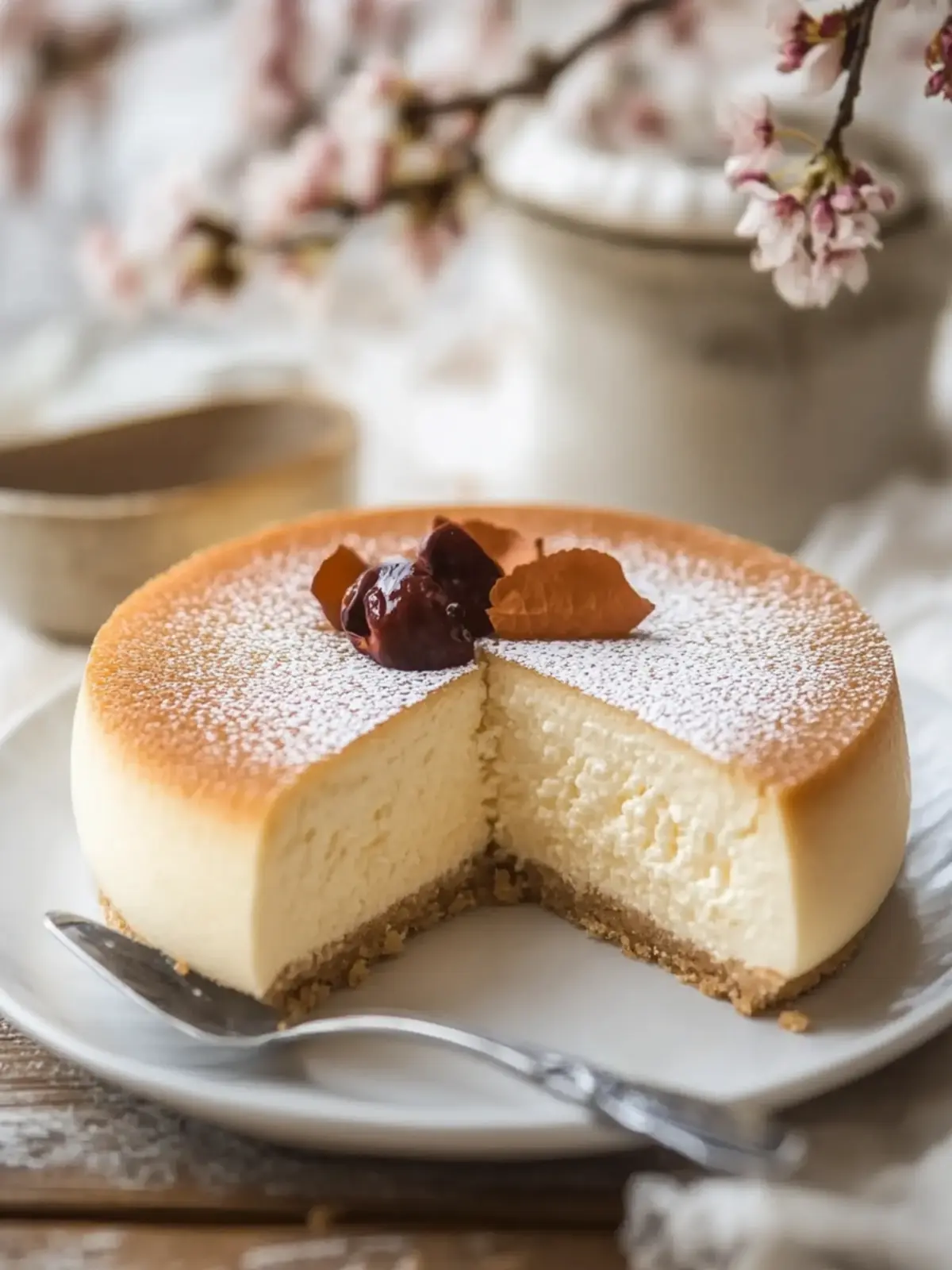 Fluffy Japanese Cheesecake: Your New Favorite Effortless Dessert 3 Fluffy Japanese Cheesecake