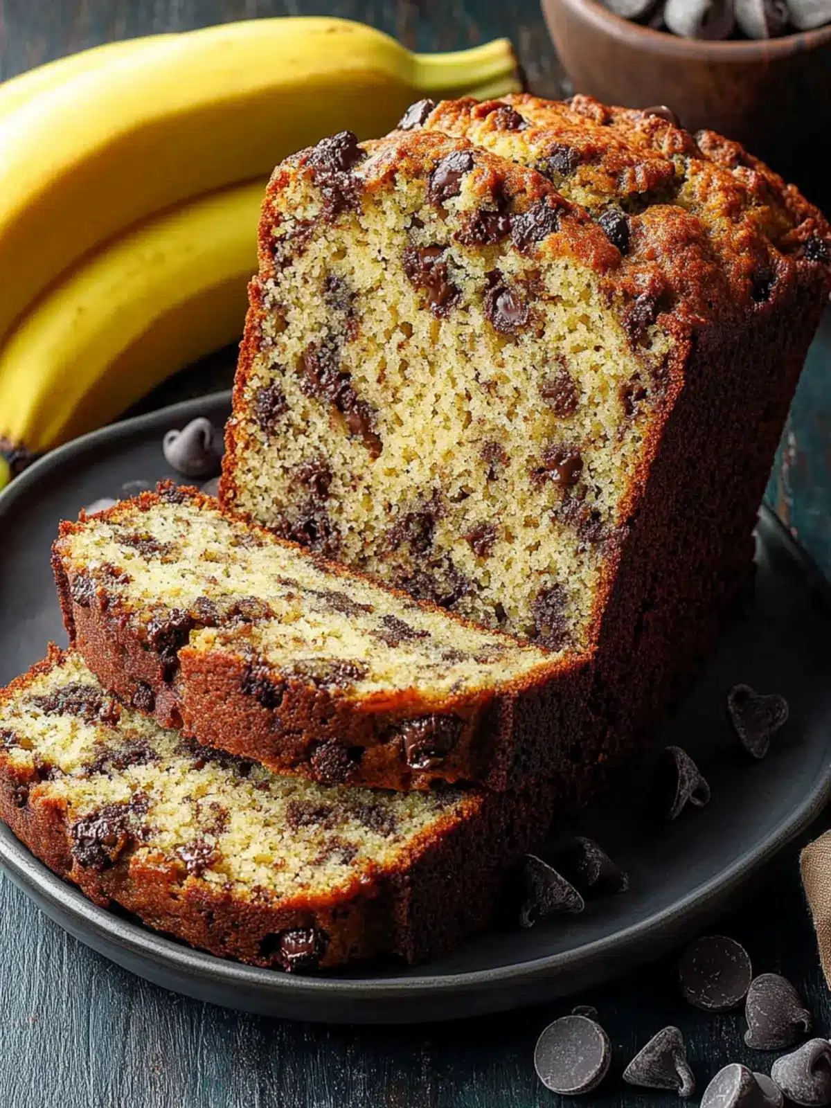 Judy s Chocolate Chip Banana Bread for Ultimate Comfort Baking 4 Judy s Chocolate Chip Banana Bread