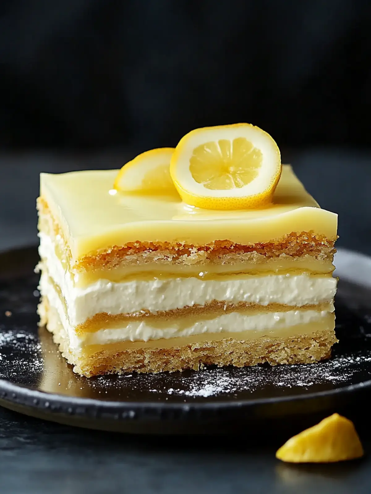 Yuzu Vanilla Slice: Elevate Your Dessert Game with Zesty Delight 2 Yuzu vanilla slice