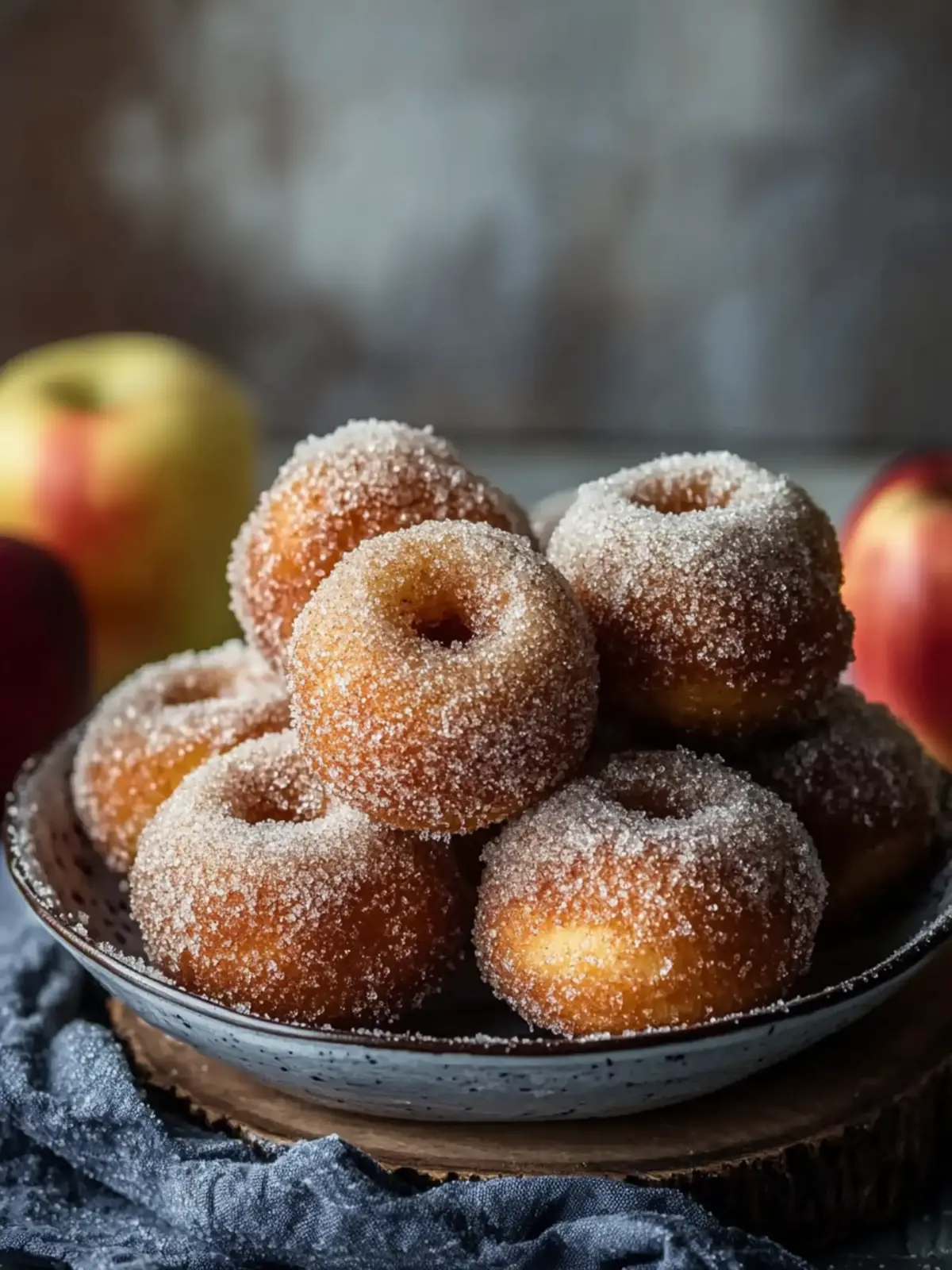 Cinnamon Sugar Donut Holes with Apple for Cozy Evenings 4 Cinnamon Sugar Donut Holes with Apple