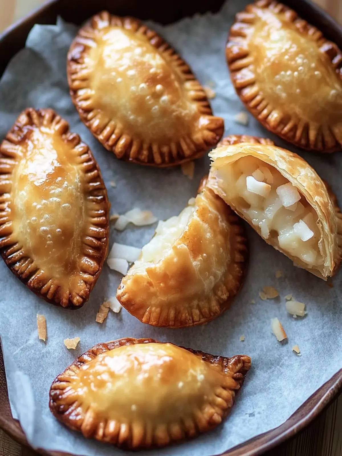 Sweet Coconut Empanadas That Will Take You to Paradise 2 Sweet Coconut Empanadas
