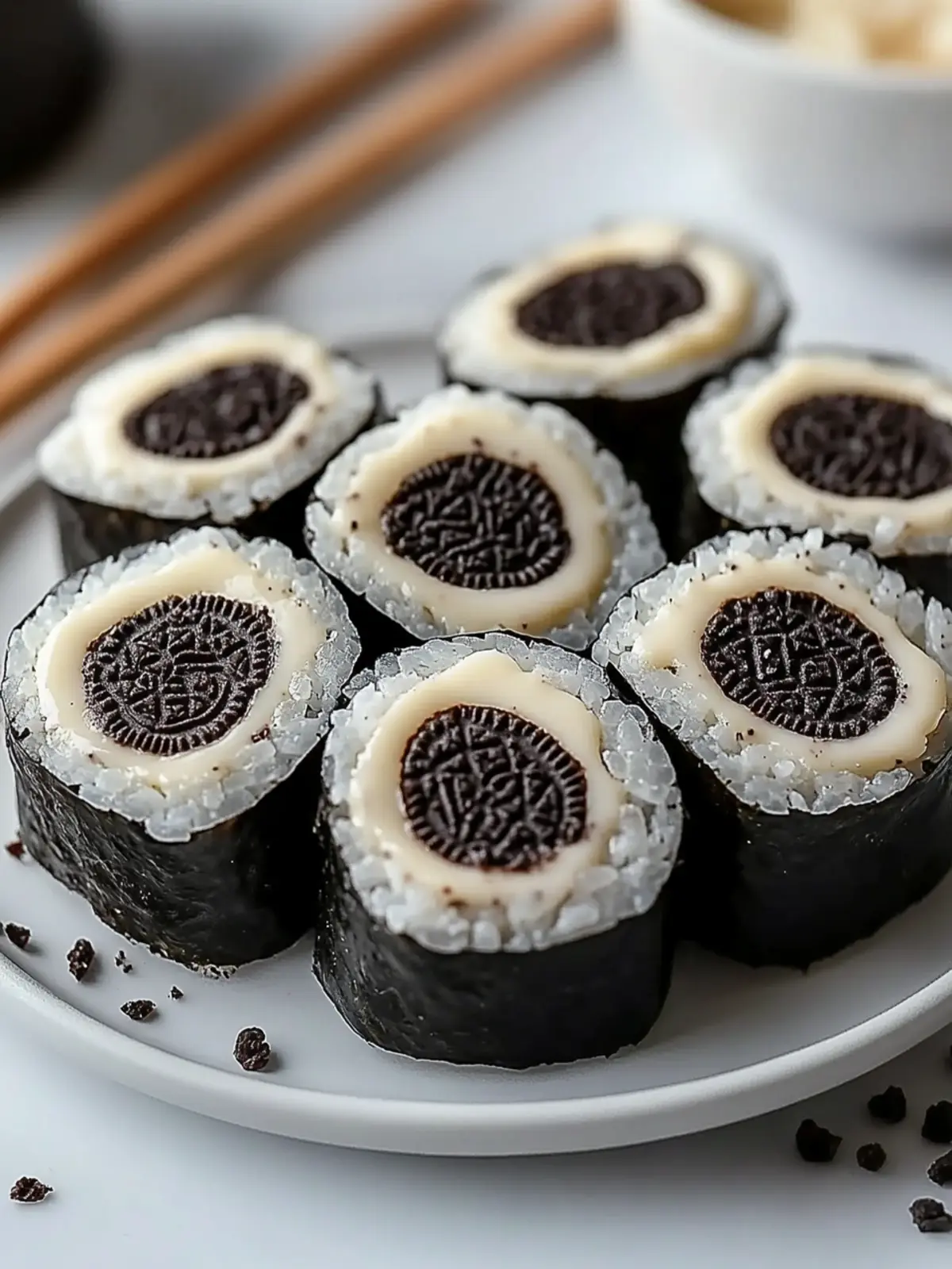 Oreo Sushi Rolls: A Fun No-Bake Dessert Adventure 2 Oreo Sushi Rolls