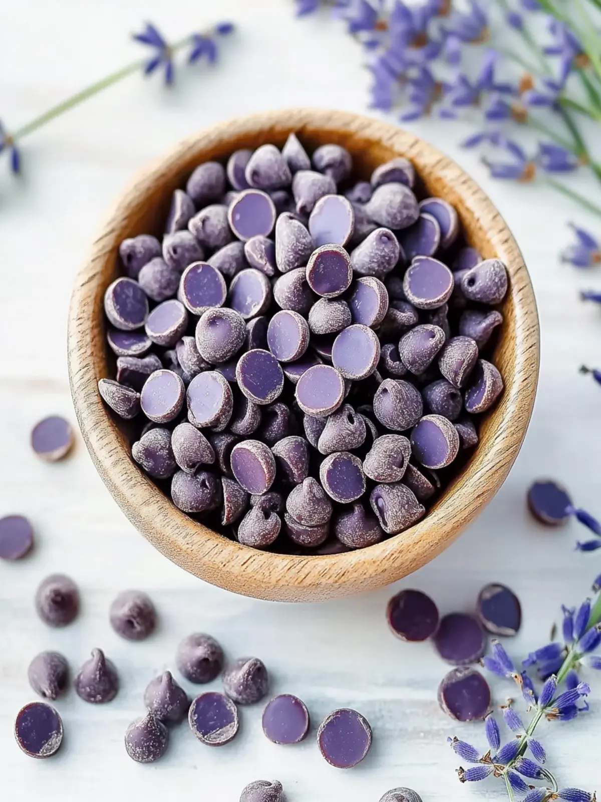 Homemade Lavender Chocolate Chips: A Unique Treat for You 4 Homemade Lavender Chocolate Chips