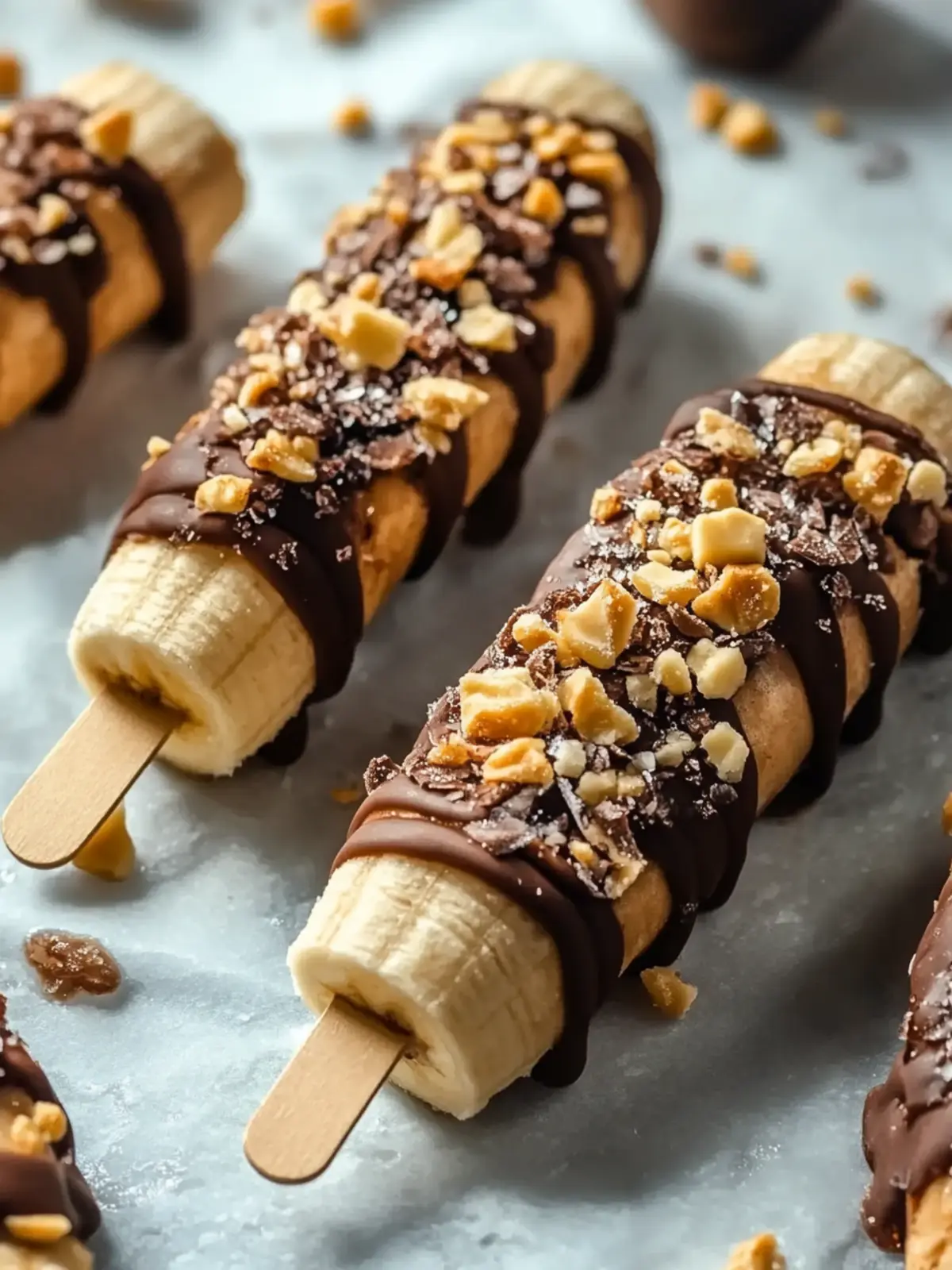 Frozen Banana Snickers: Your Guilt-Free Sweet Escape 2 Frozen Banana Snickers
