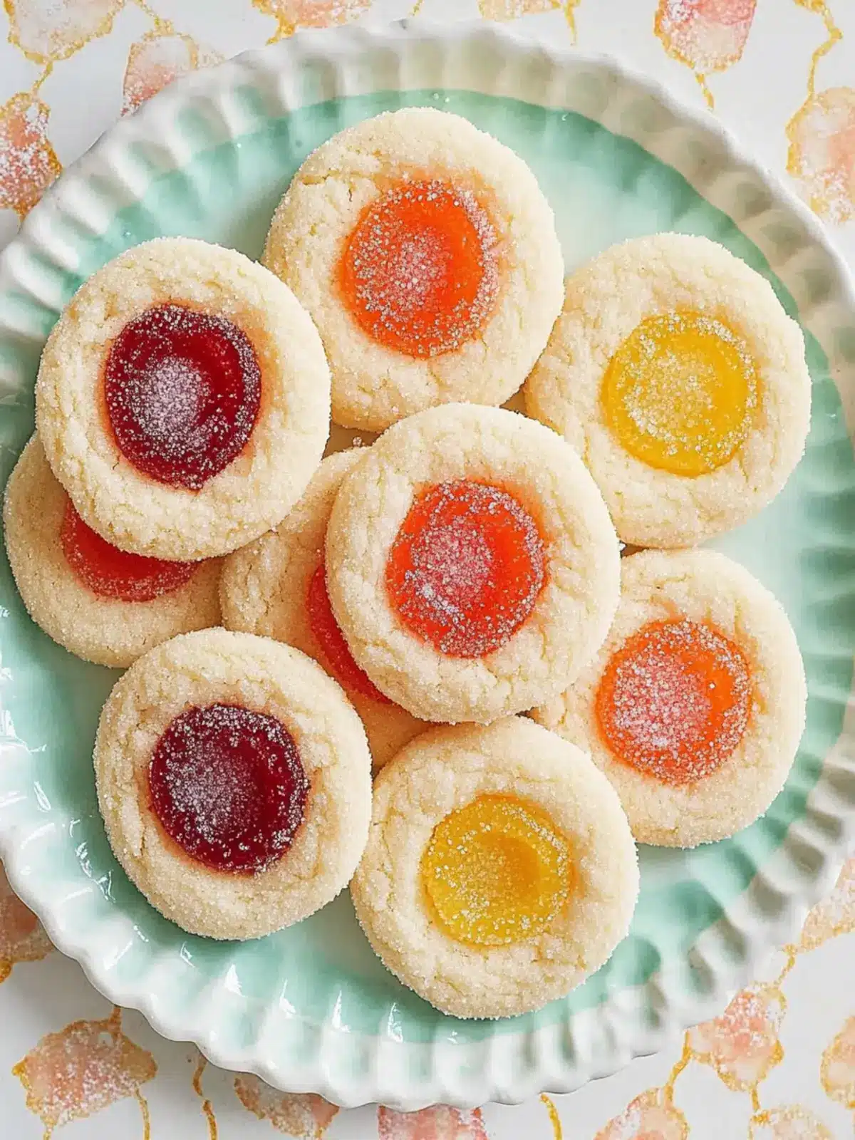 Jelly-Topped Sugar Cookies That Will Brighten Your Day 4 Jelly-Topped Sugar Cookies