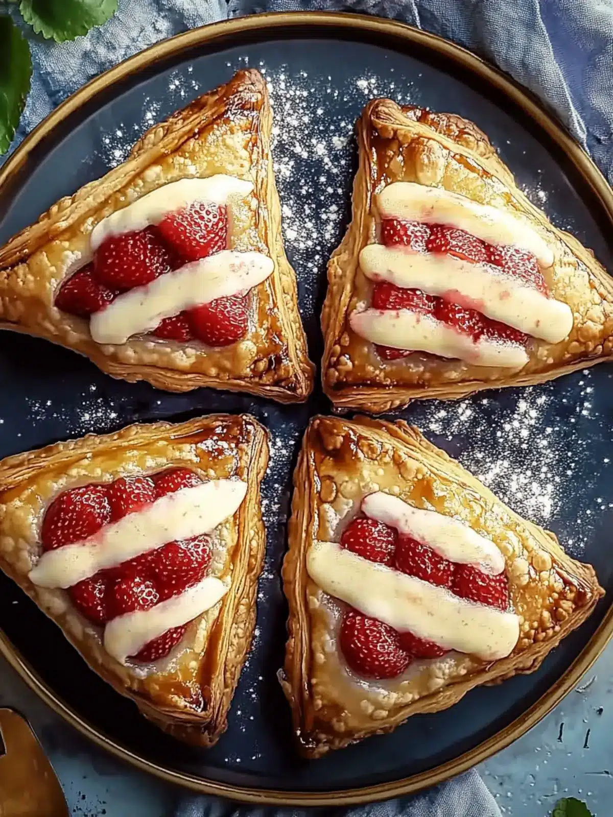 Savory Strawberry Turnovers: Your Kitchen's New Favorite Treat 2 Savory Strawberry Turnovers