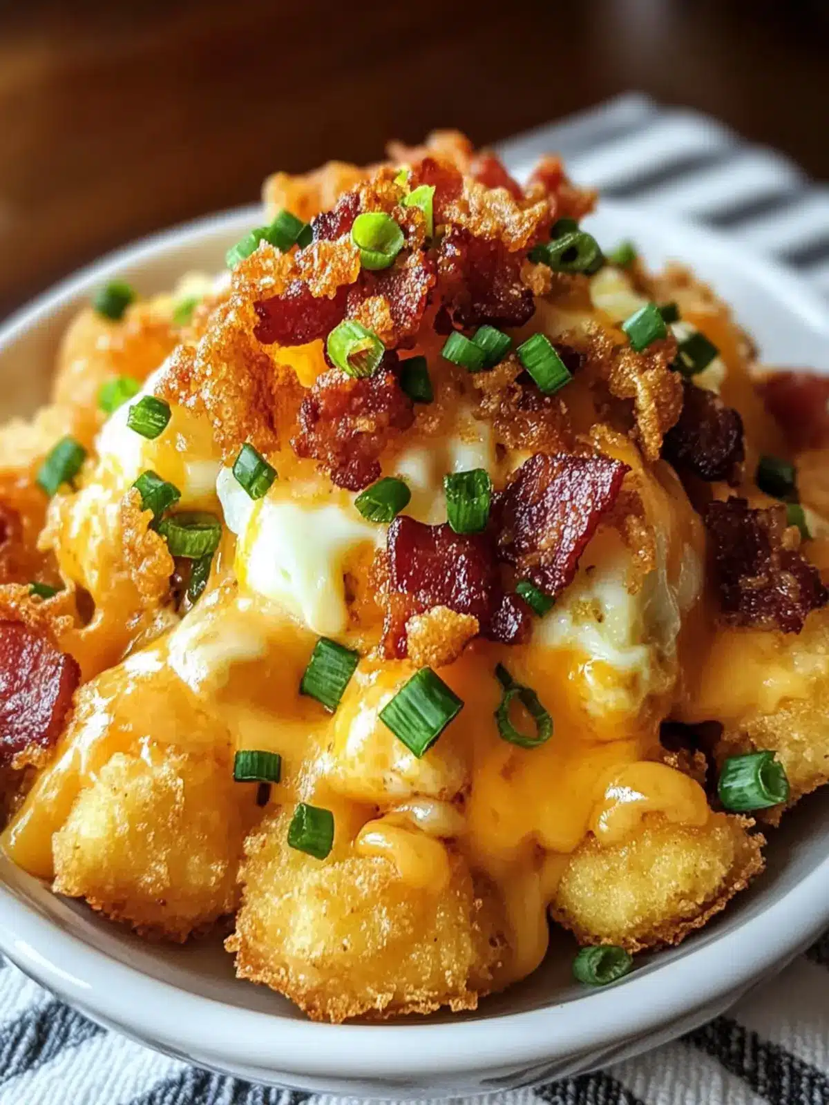 Bacon Egg and Cheese Breakfast Totchos for a Fun Morning Treat 2 Bacon Egg And Cheese Breakfast Totchos