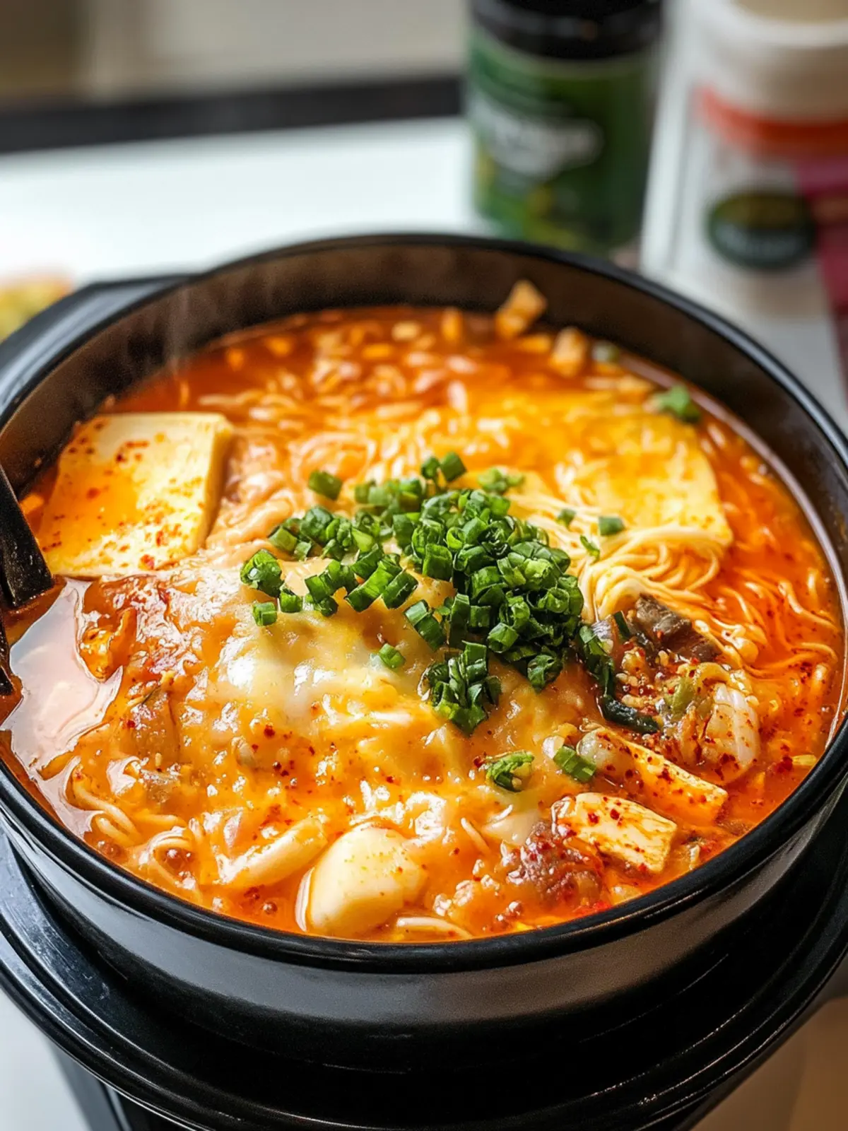 Hearty Budae Jjigae: Your New Favorite One-Pot Wonder 4 Budae Jjigae (One-Pot Korean Army Stew)
