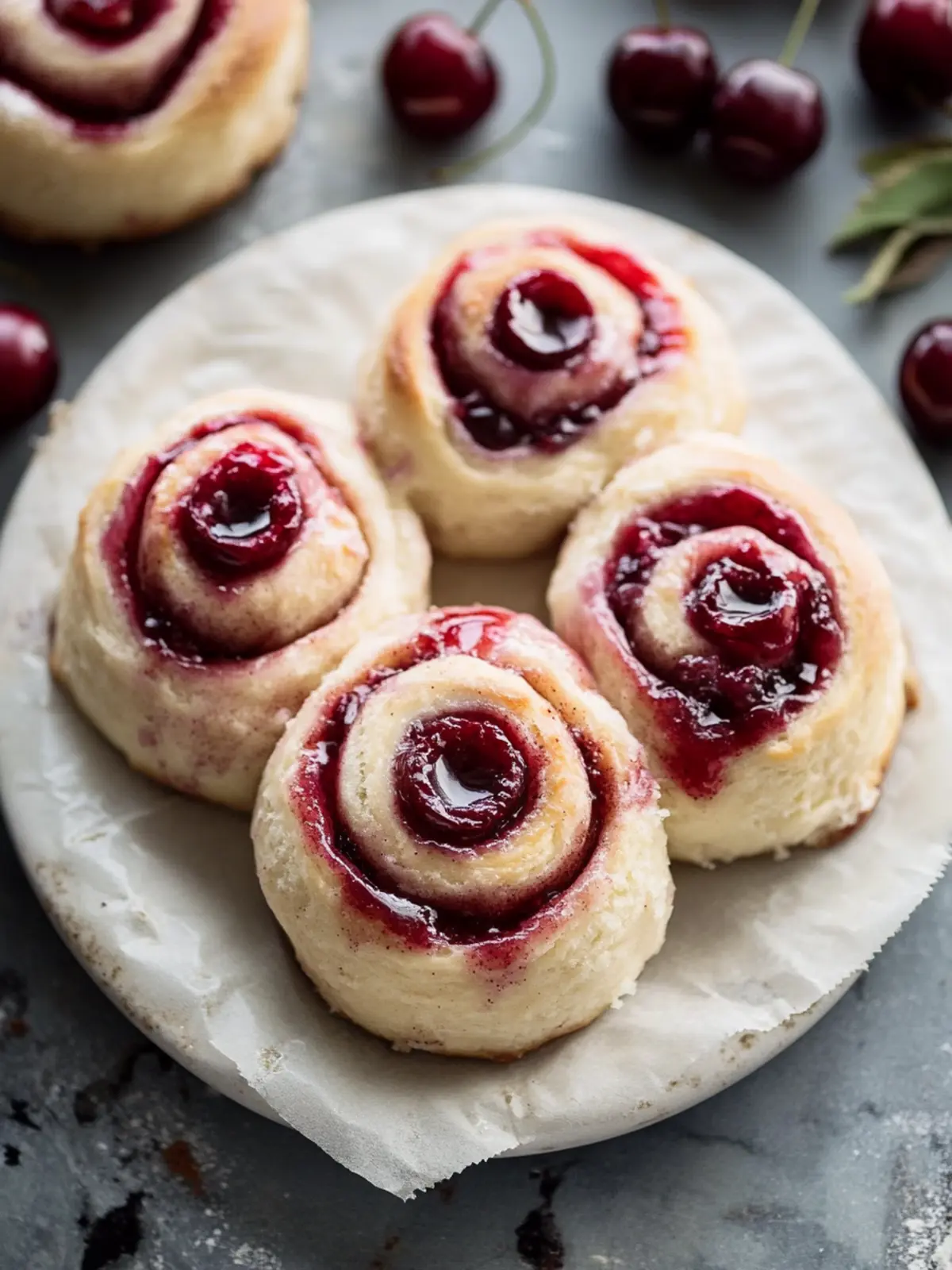 Deliciously Soft Cherry Cinnamon Rolls You'll Crave Daily 3 Cherry Cinnamon Rolls
