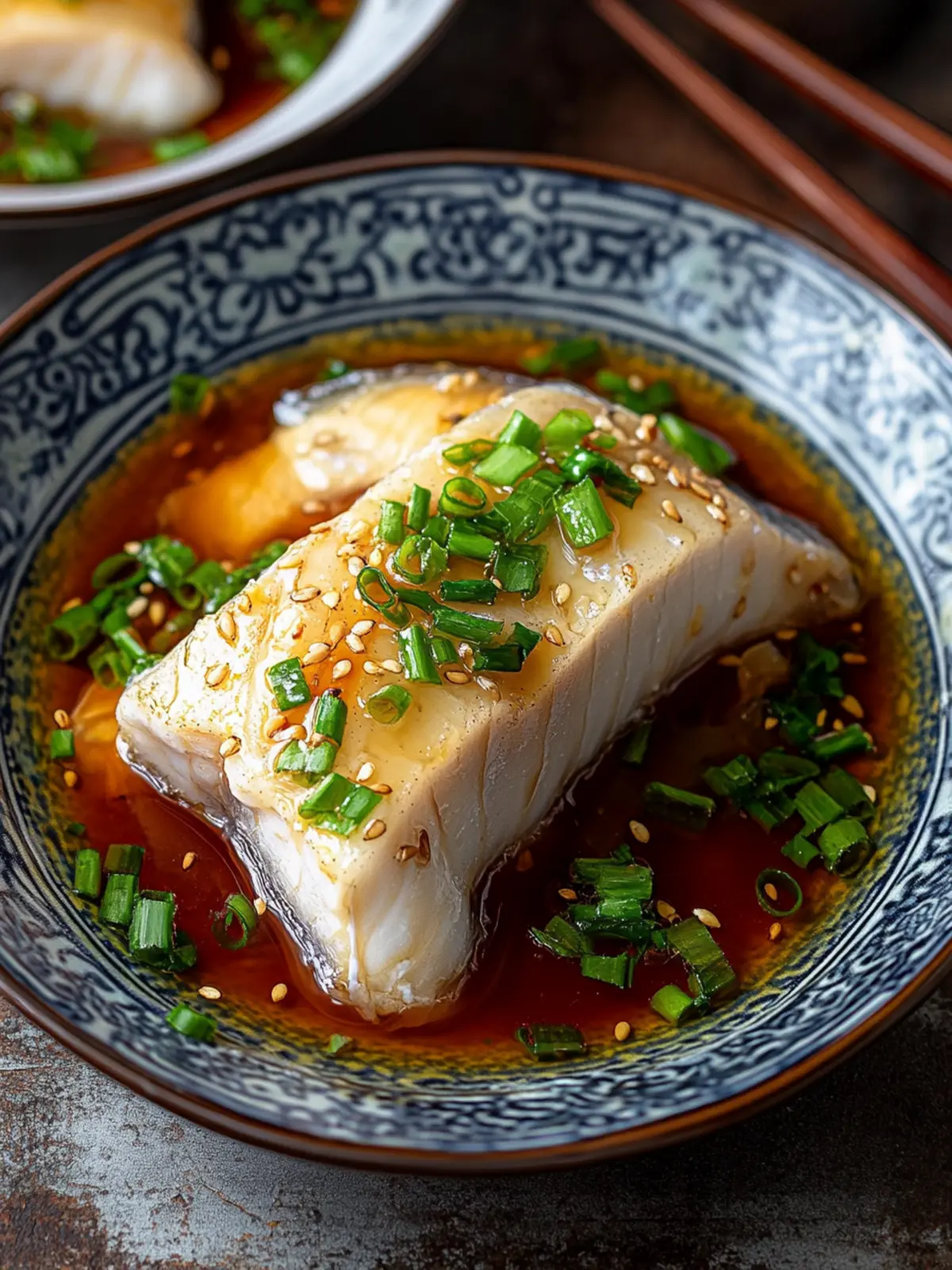 Quick and Easy Poached Fish with Soy Glaze for Flavor Lovers 4 Poached Fish with Soy Glaze