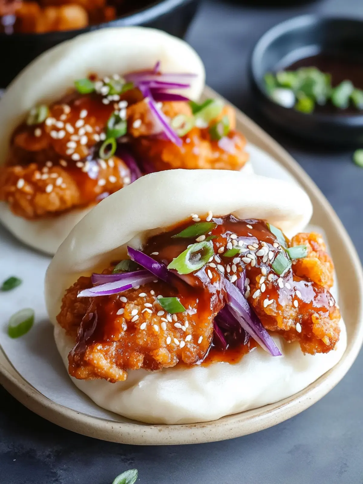 Air Fryer Korean Fried Chicken Bao: Juicy & Irresistible Delights 2 Air Fryer Korean Fried Chicken Bao