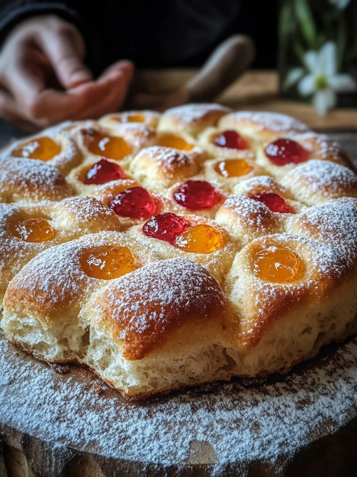 Quick Jam Donut Focaccia for Irresistible Weekend Mornings 3 Quick Jam Donut Focaccia