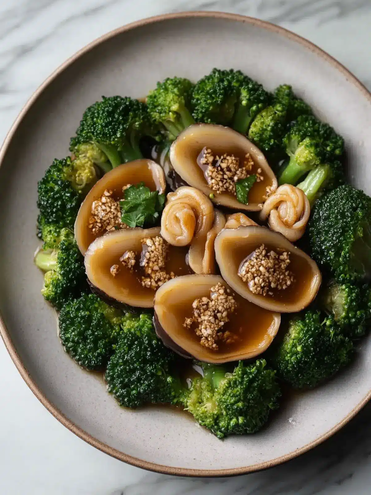 Braised Abalone and Broccoli in Oyster Sauce You'll Love 4 Braised Abalone and Broccoli in Oyster Sauce
