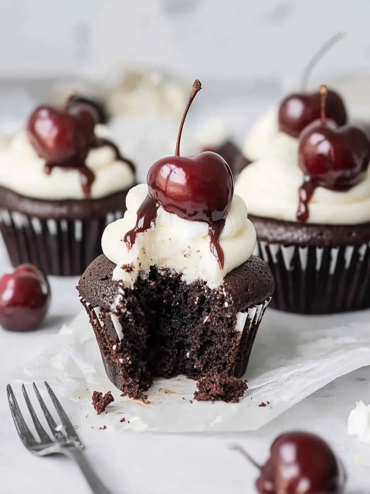 Paleo Black Forest Cupcakes That Will Wow Your Summer Guests 4 PALEO BLACK FOREST CUPCAKES