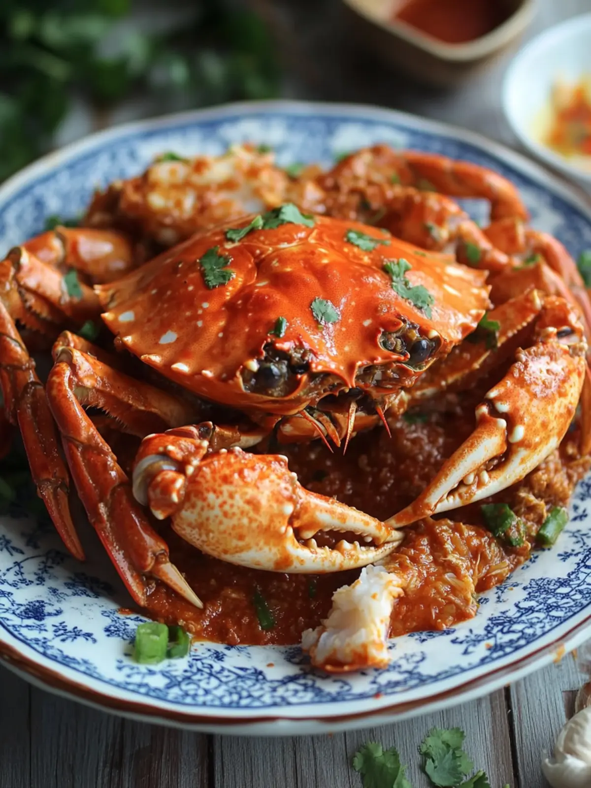 Sweet and Spicy Chili Crab Ready in Just 15 Minutes! 3 Chili Crab