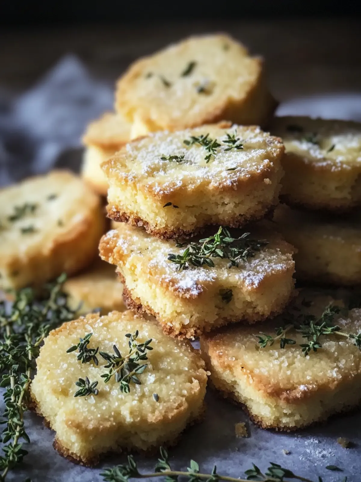 Lemon Thyme Shortbread Cookies for a Refreshing Twist 2 Lemon Thyme Shortbread Cookies