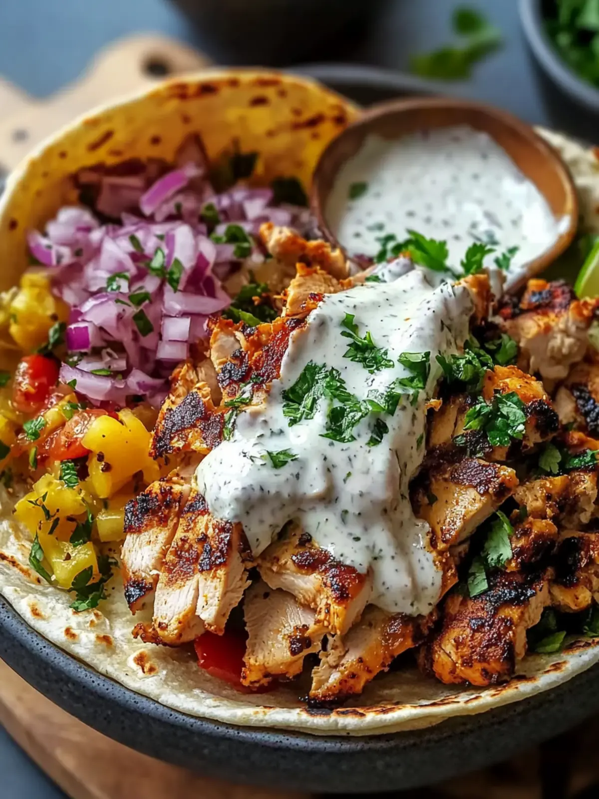 Irresistible Chicken Shawarma with Garlic Sauce Recipe at Home 2 Chicken Shawarma with Garlic Sauce Recipe