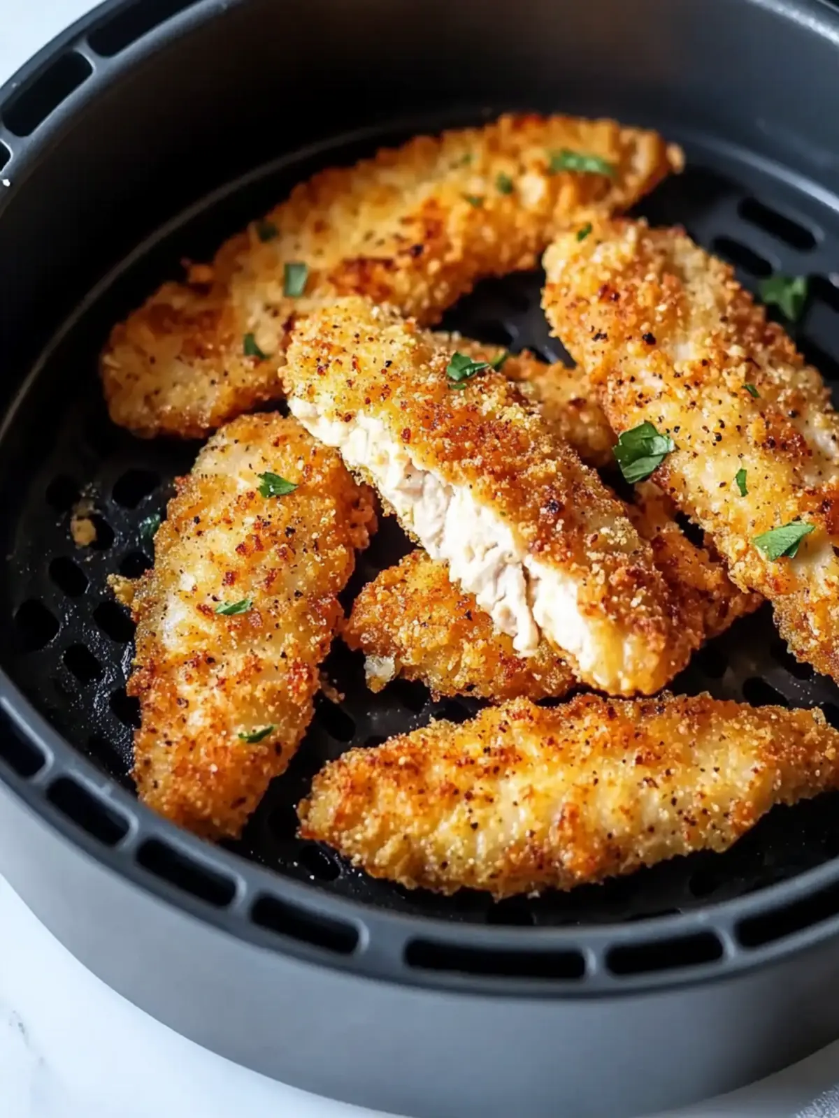 Crispy Air Fryer Chicken Tenders for Easy Weeknight Dinners 3 Air Fryer Chicken Tenders