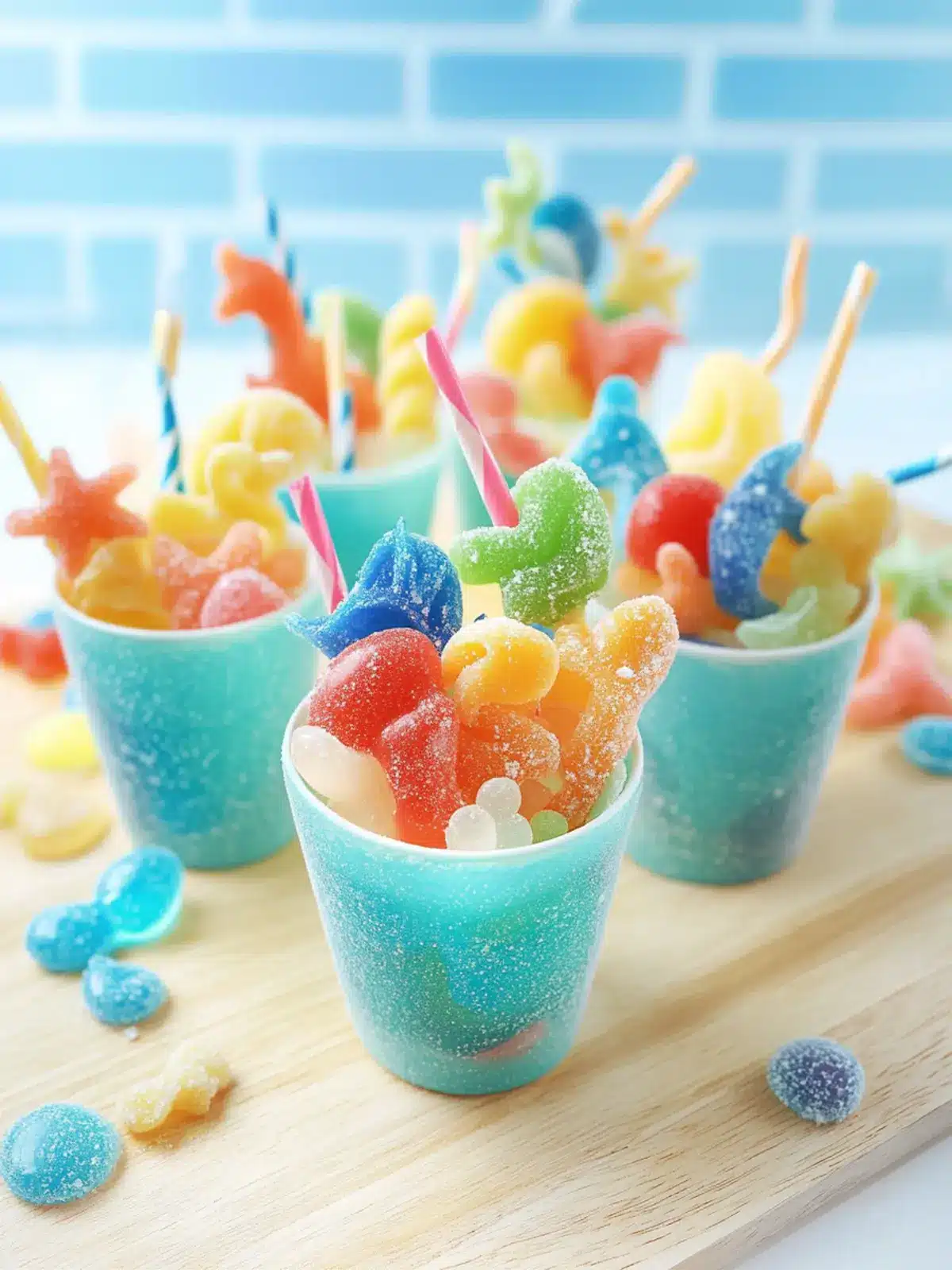 Create Colorful Sea Life Candy Cups for Your Next Party 2 Sea Life Candy Cups
