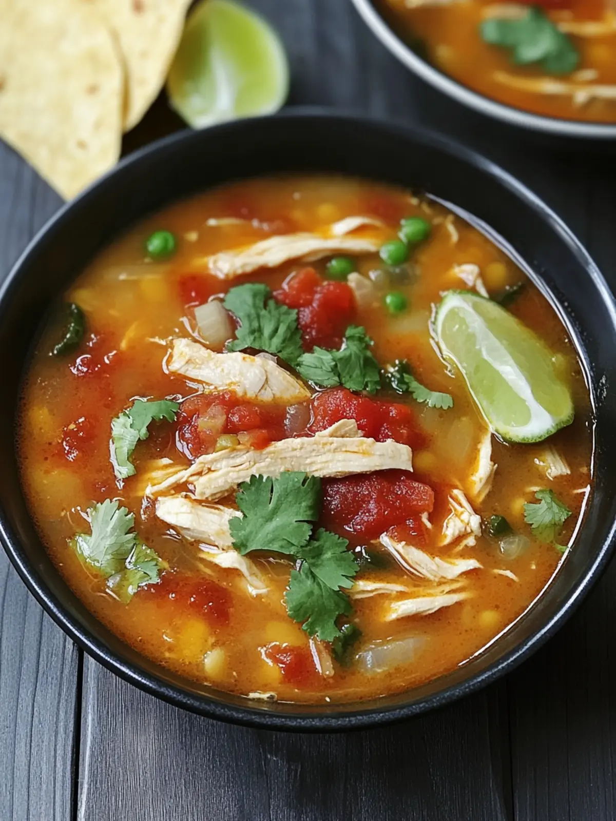 Savory Chicken Tortilla Soup That Warms Your Soul 4 Chicken Tortilla Soup